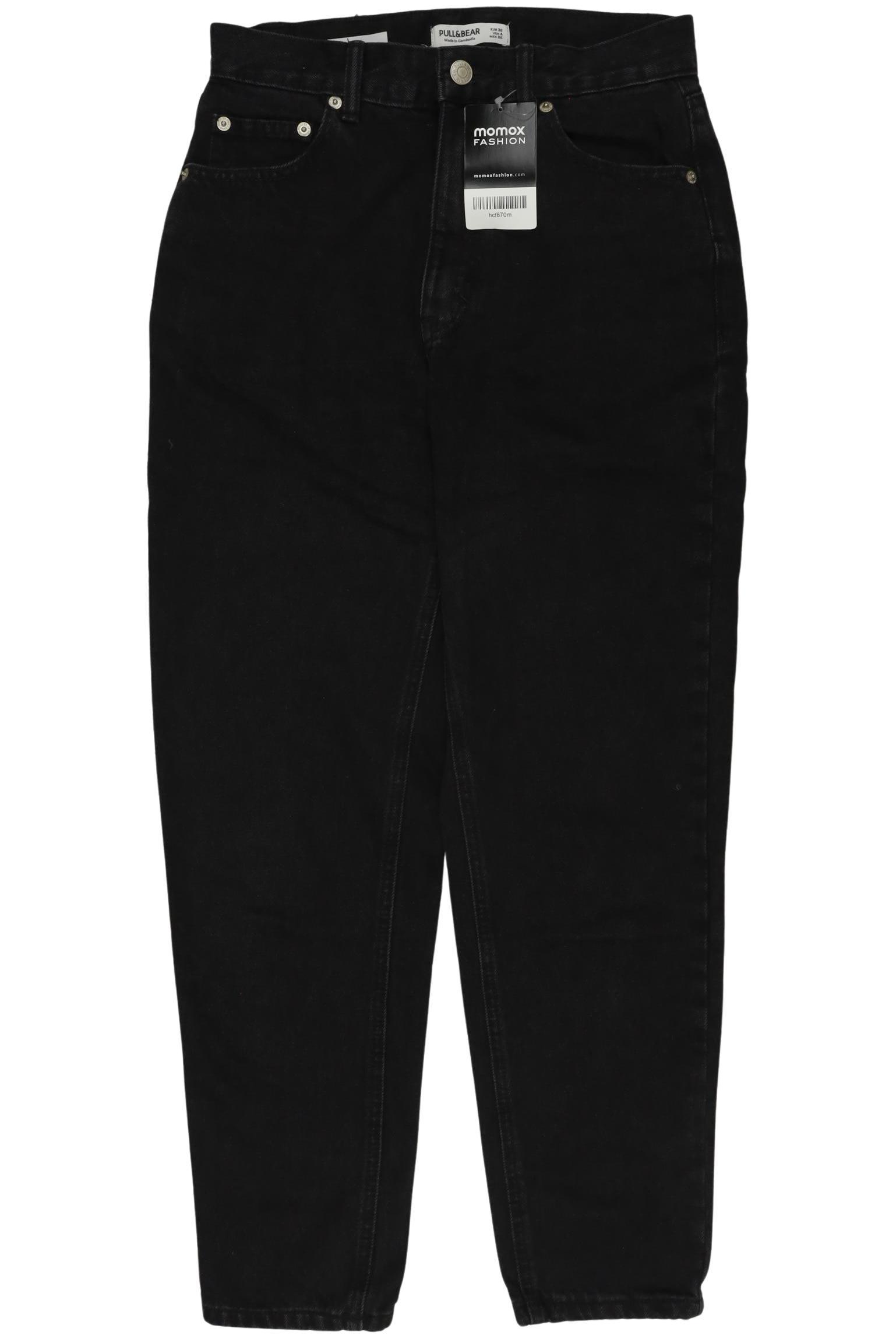 

Pull & Bear Damen Jeans, schwarz, Gr. 36