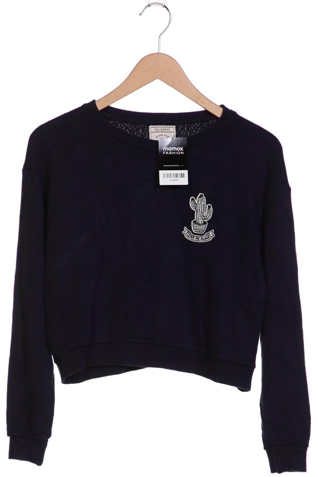 

Pull & Bear Damen Pullover, marineblau, Gr. 36