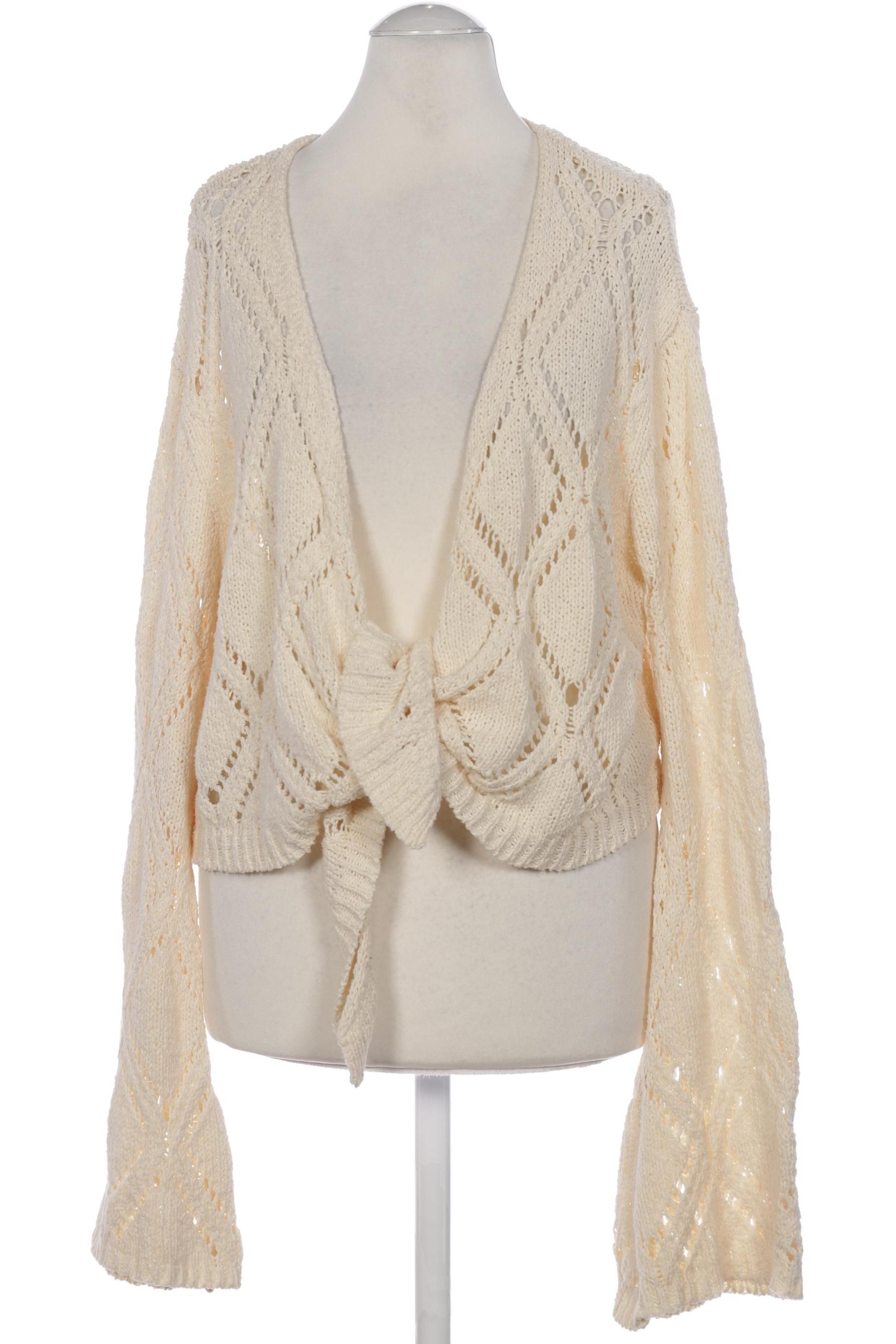 

Pull & Bear Damen Strickjacke, cremeweiß, Gr. 36