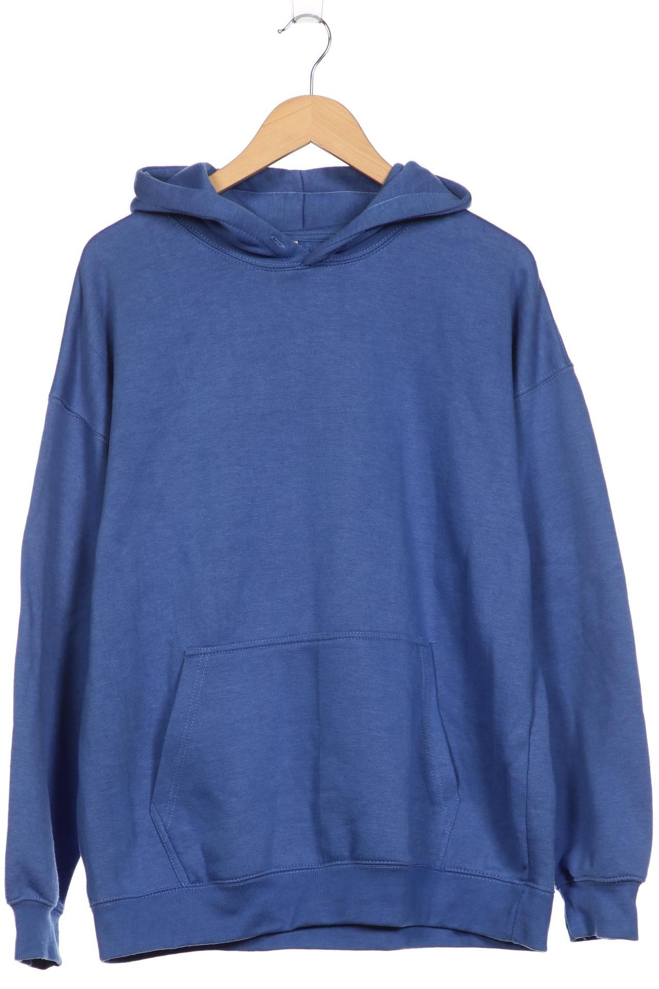 

Pull & Bear Damen Kapuzenpullover, blau, Gr. 38
