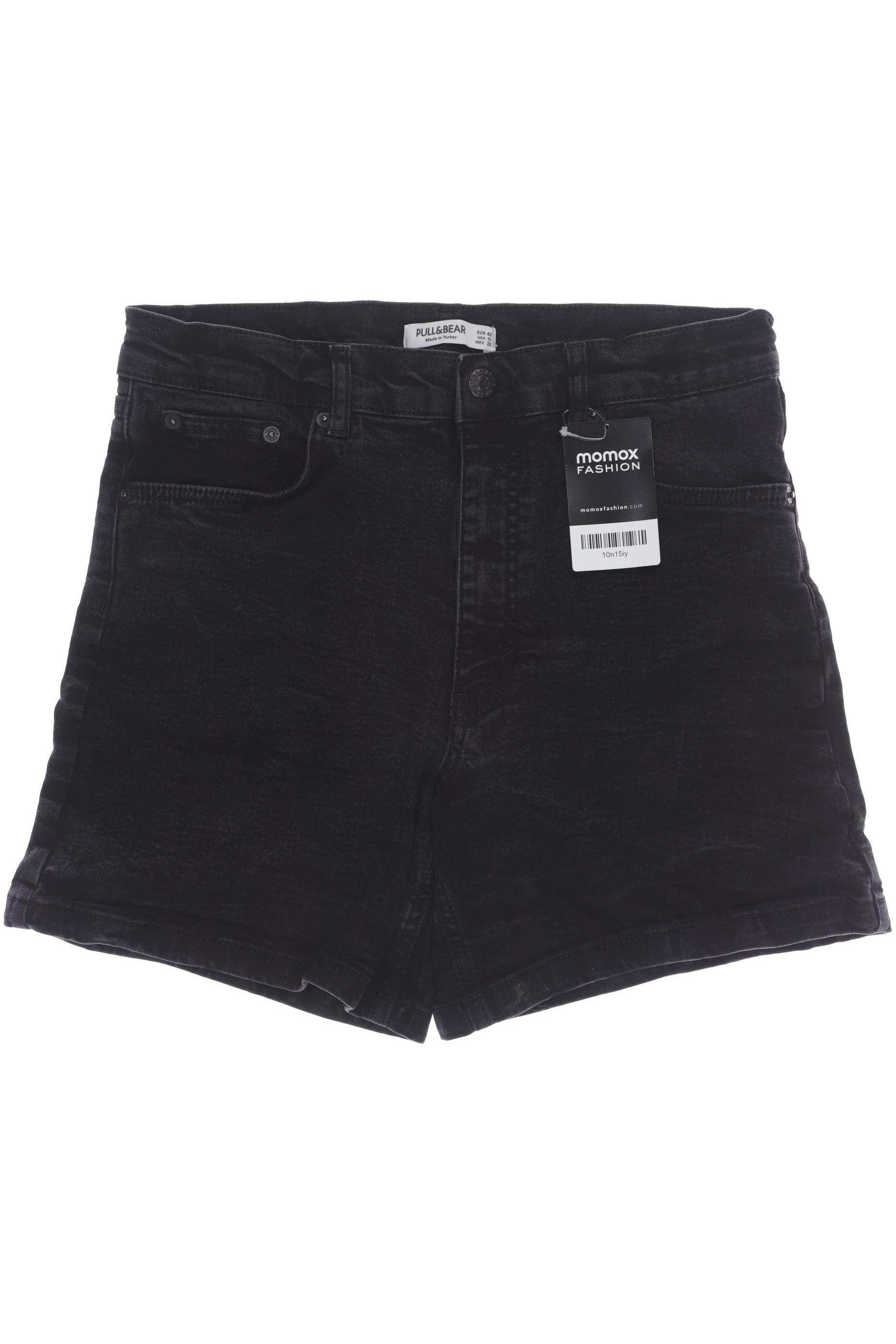 

Pull & Bear Damen Shorts, schwarz, Gr. 42