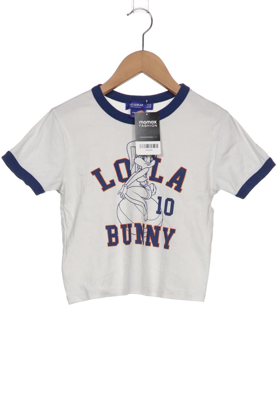 

Pull & Bear Damen T-Shirt, weiß