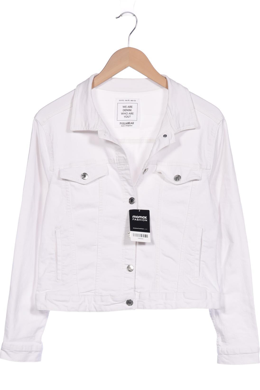 

Pull & Bear Damen Jacke, weiß, Gr. 44