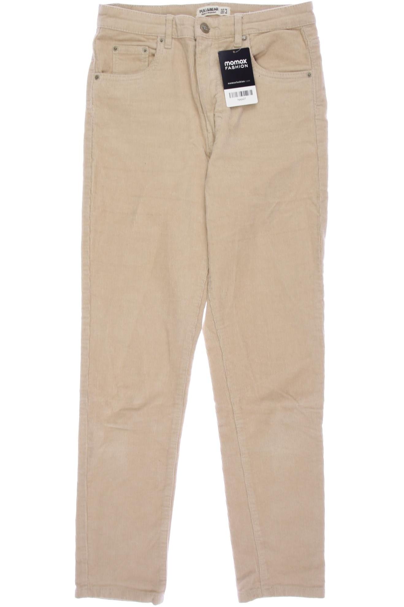 

Pull & Bear Damen Stoffhose, beige, Gr. 36