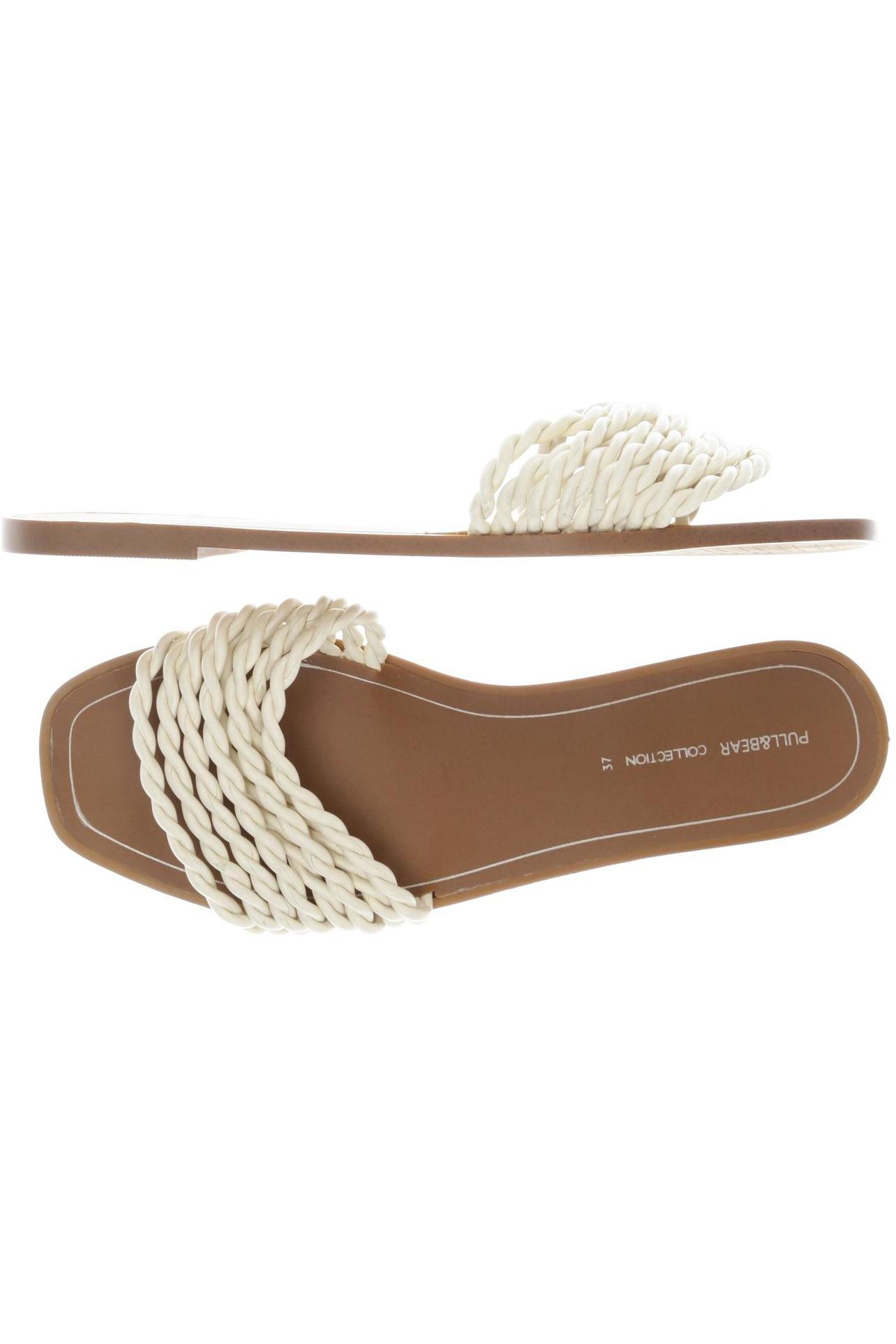 

Pull & Bear Damen Sandale, beige, Gr. 37