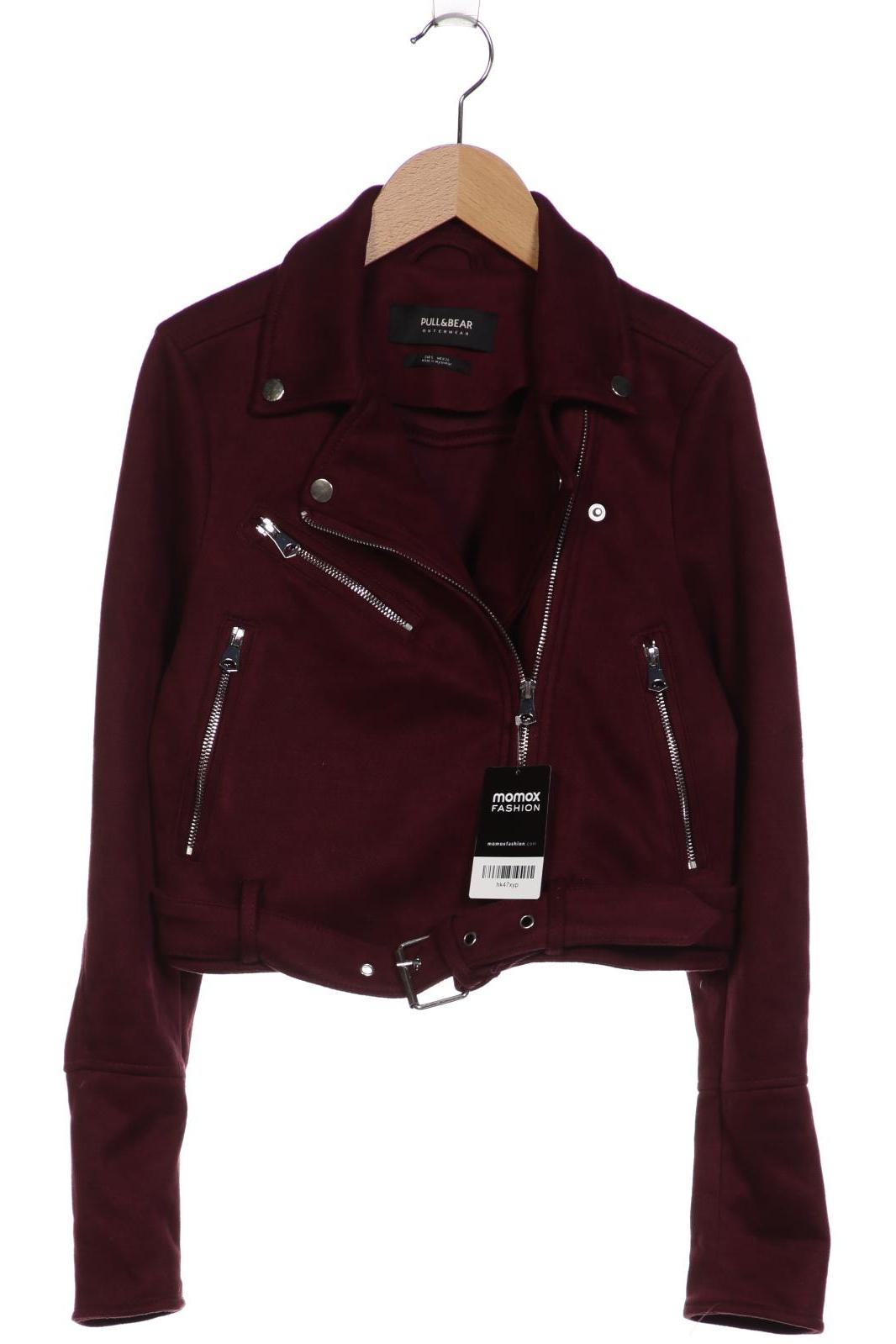 

Pull & Bear Damen Jacke, bordeaux, Gr. 36