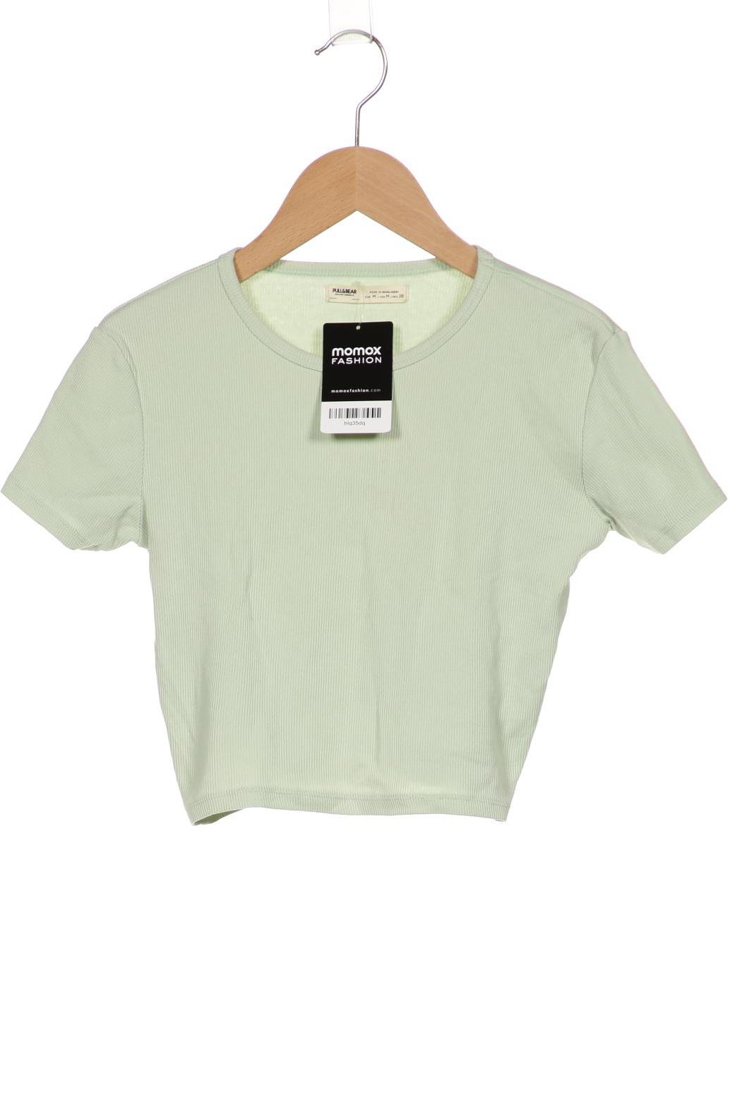 

Pull & Bear Damen T-Shirt, hellgrün