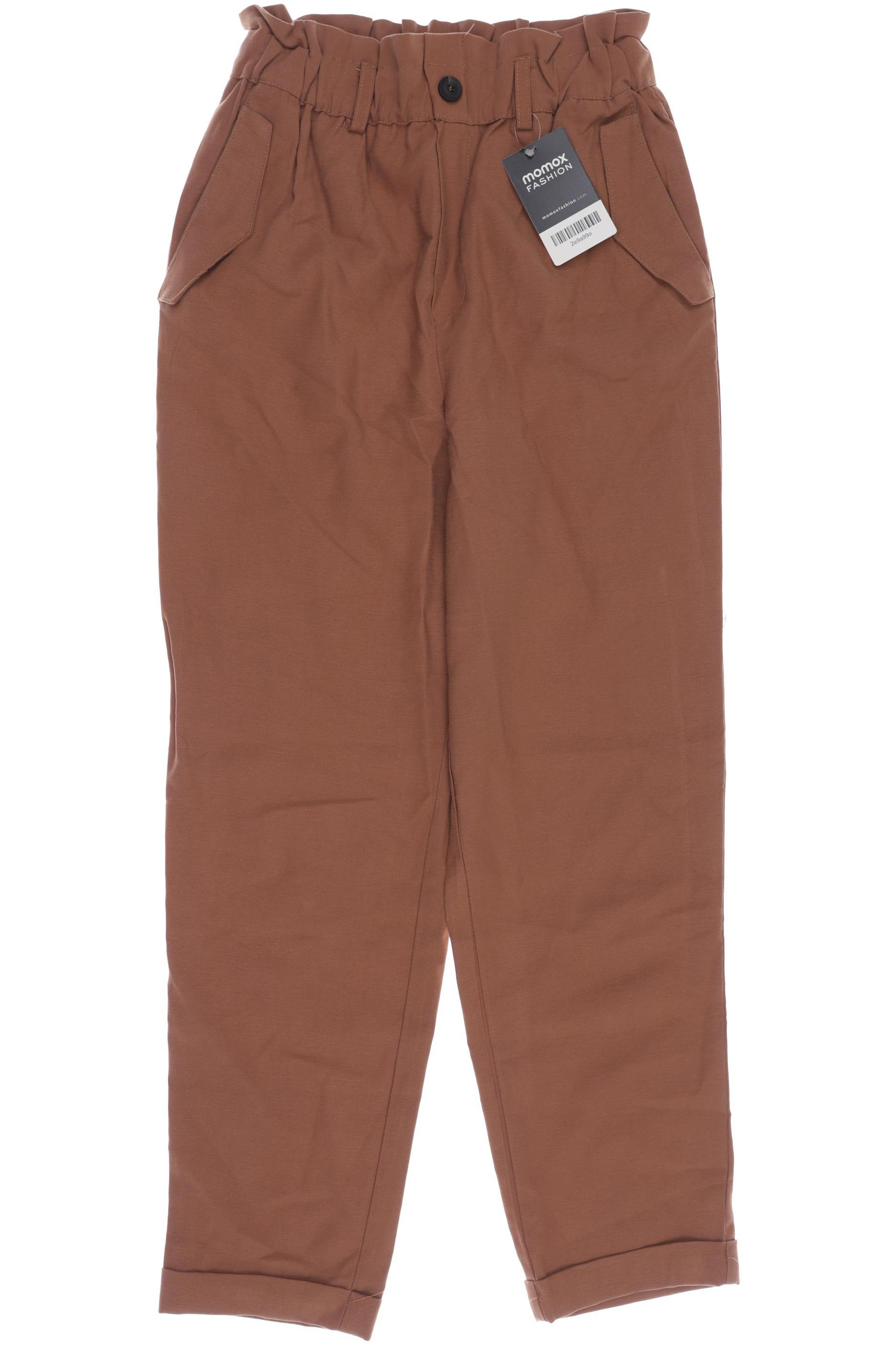 

Pull & Bear Damen Stoffhose, braun, Gr. 0