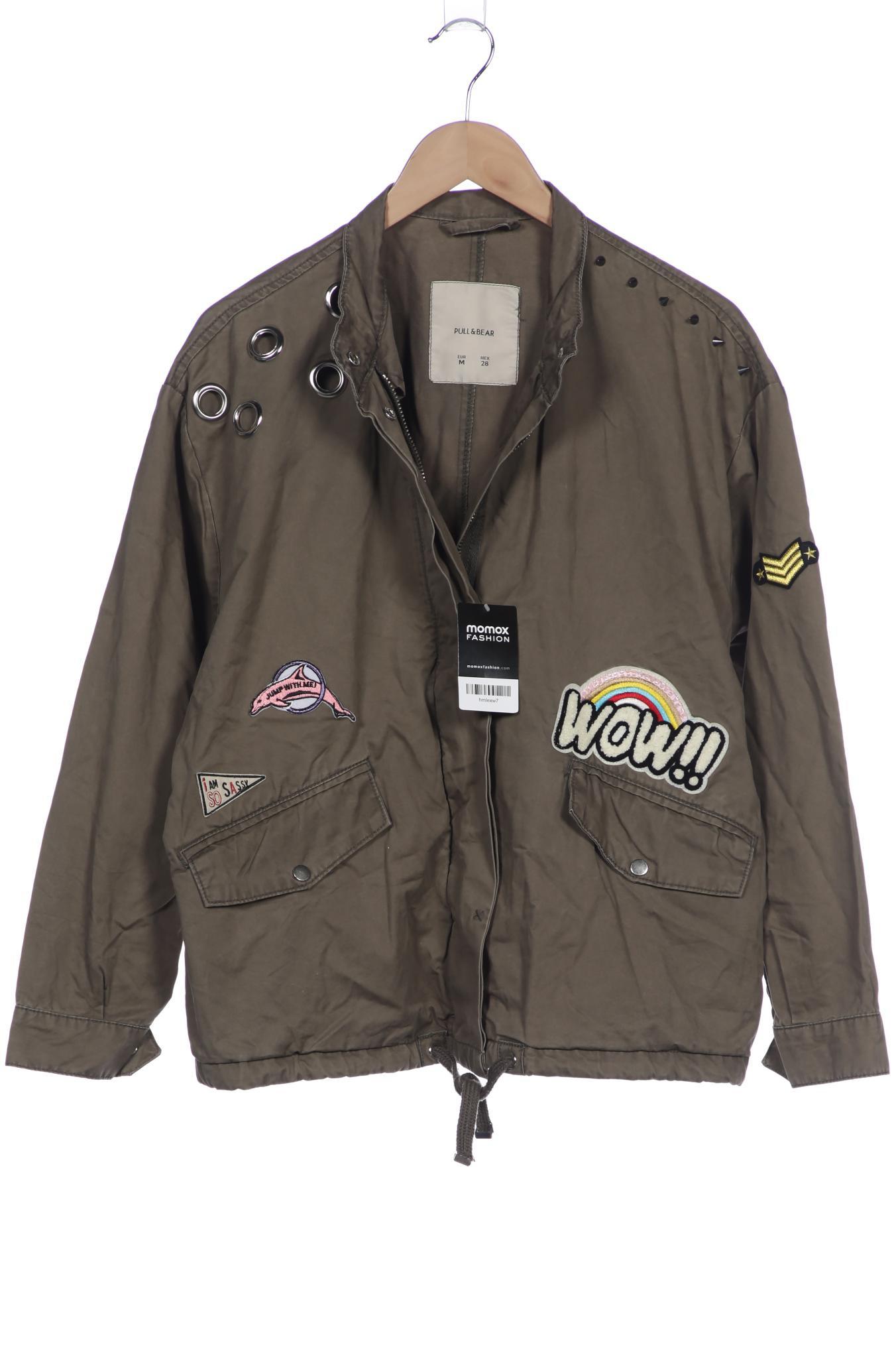 

Pull & Bear Damen Jacke, grün, Gr. 38