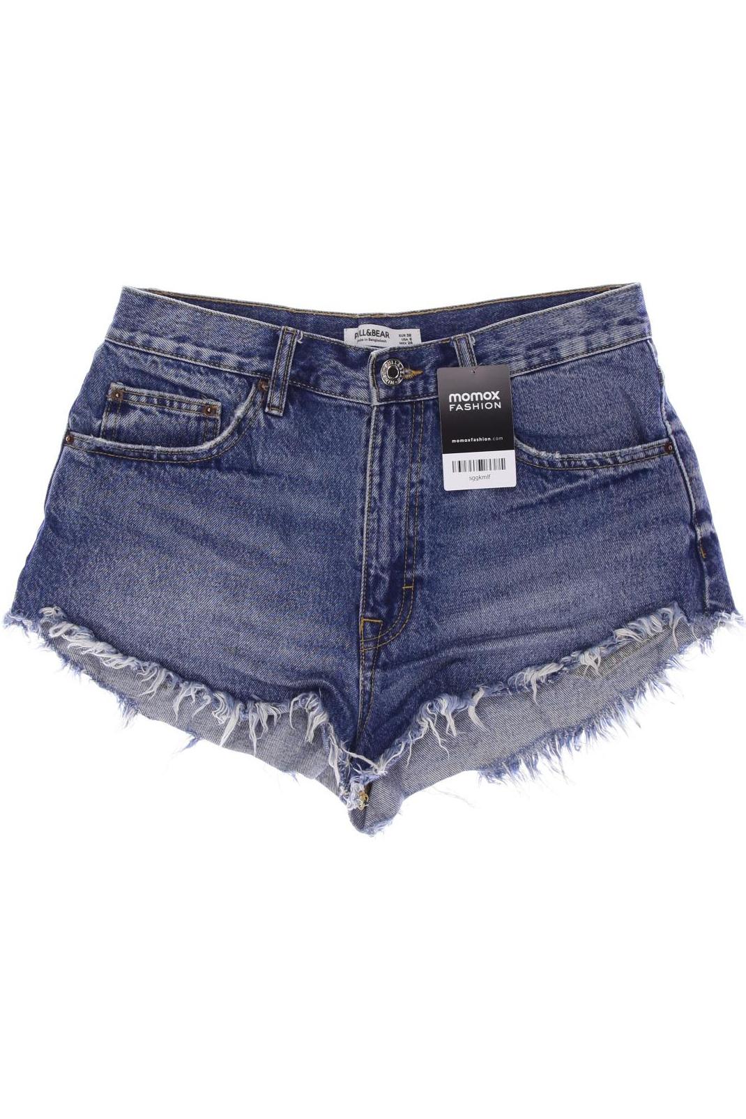

Pull & Bear Damen Shorts, blau, Gr. 38
