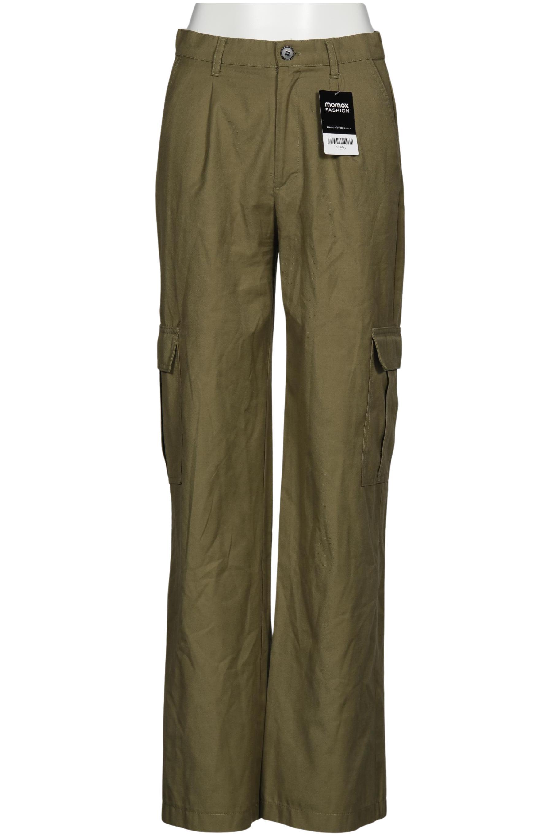 

Pull & Bear Damen Stoffhose, grün, Gr. 0
