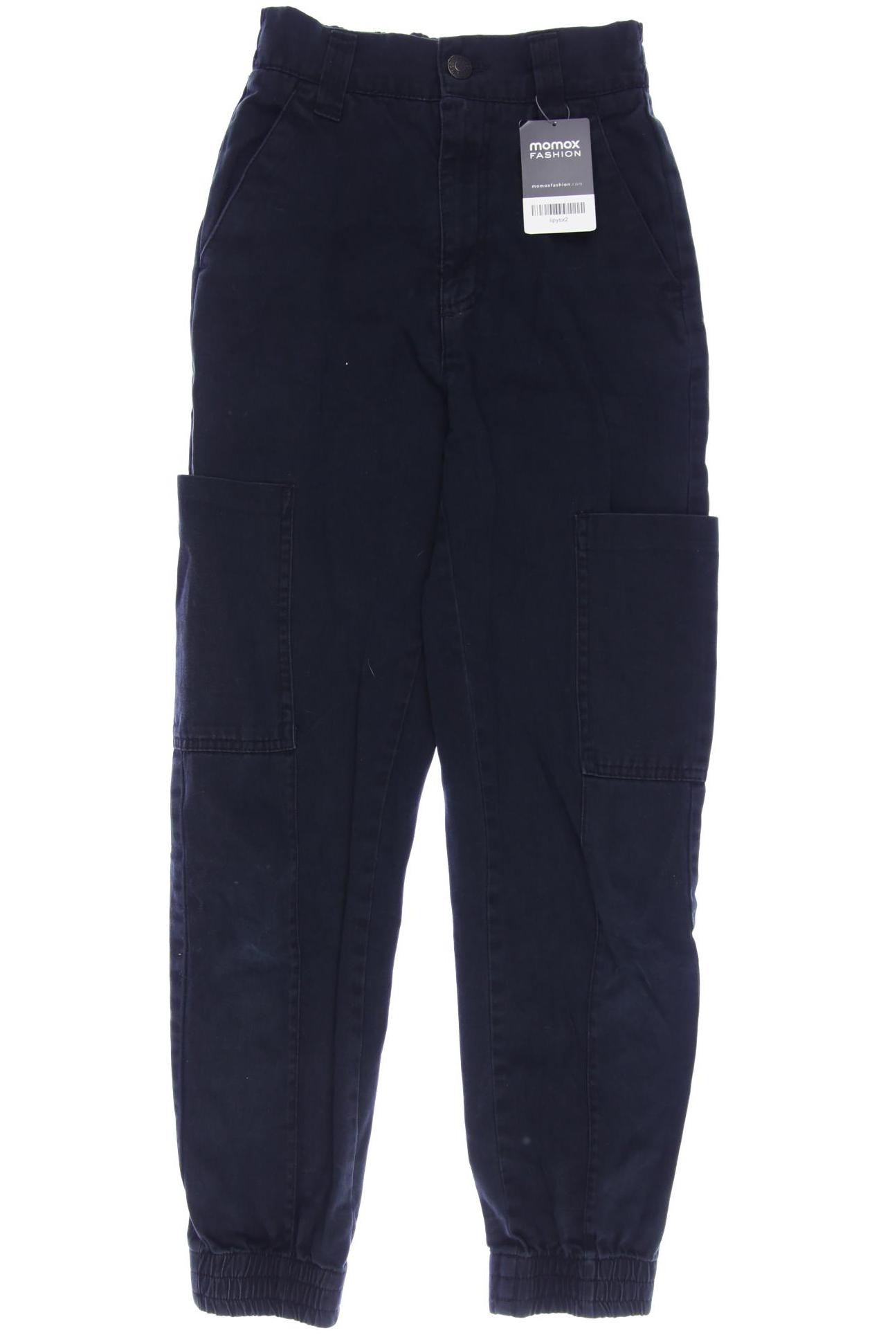 

Pull & Bear Damen Stoffhose, marineblau, Gr. 0