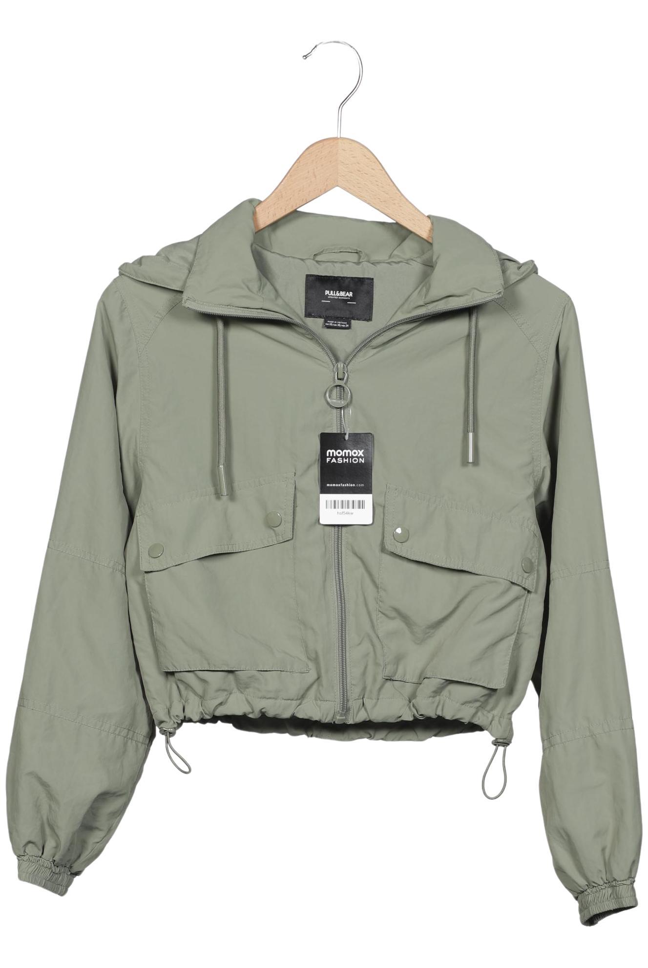 

Pull & Bear Damen Jacke, grün, Gr. 34
