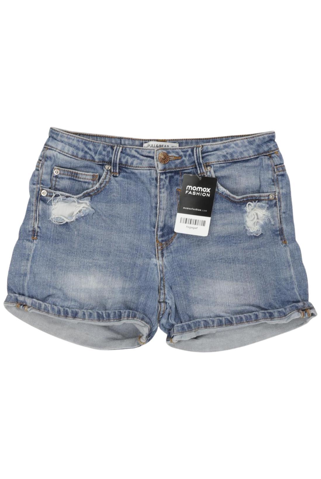 

Pull & Bear Damen Shorts, blau, Gr. 34