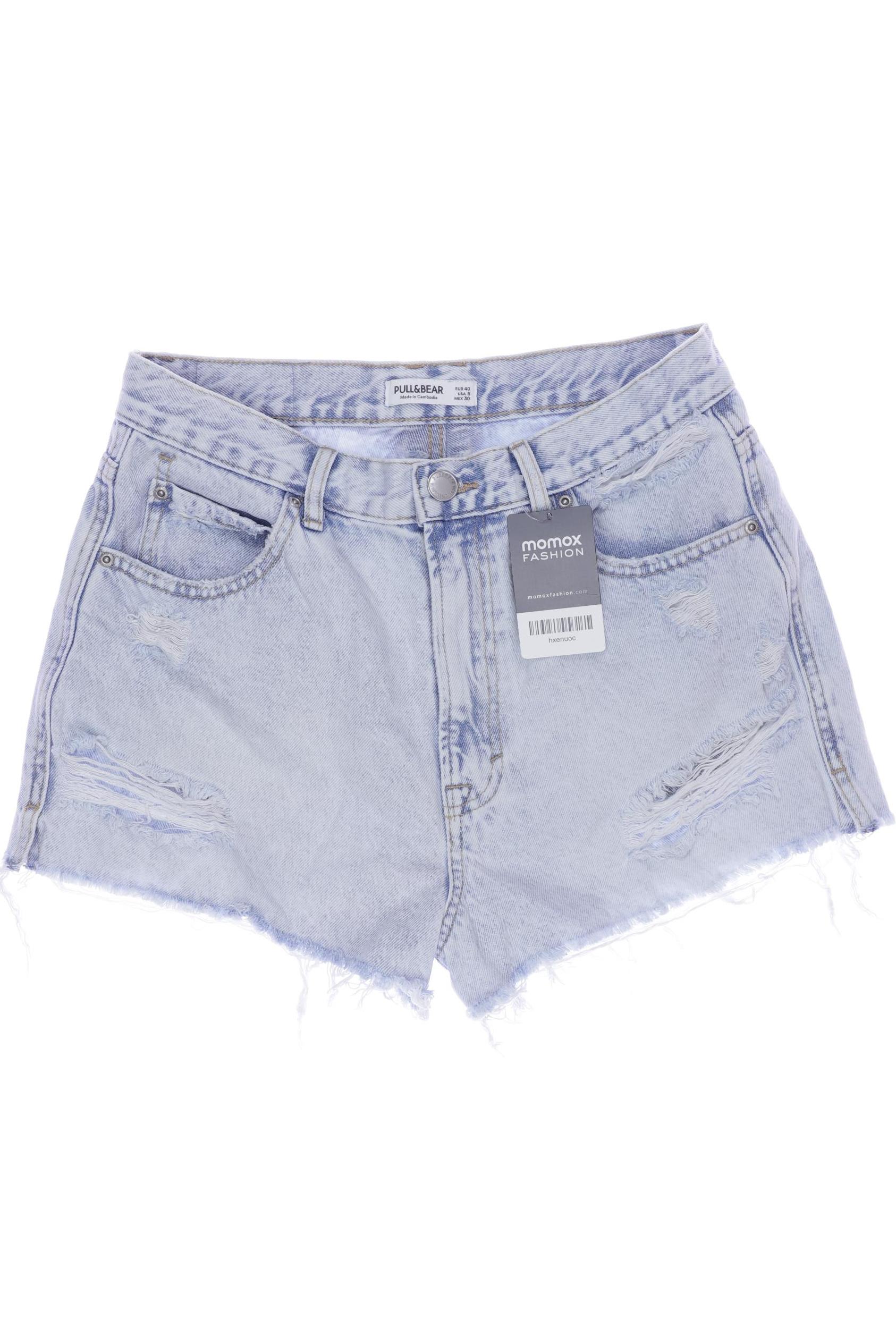 

Pull & Bear Damen Shorts, hellblau, Gr. 40