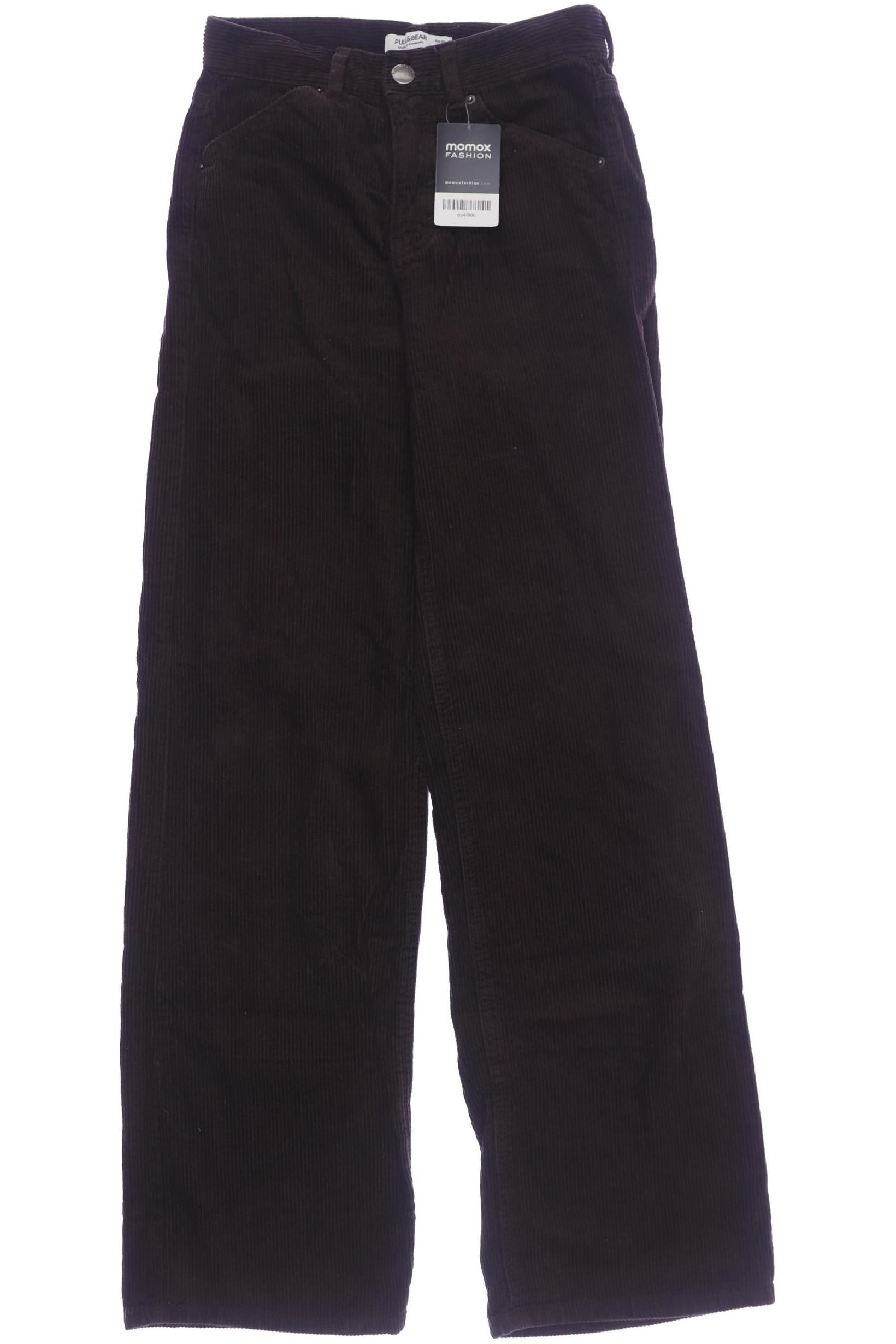 

Pull & Bear Damen Stoffhose, braun, Gr. 32