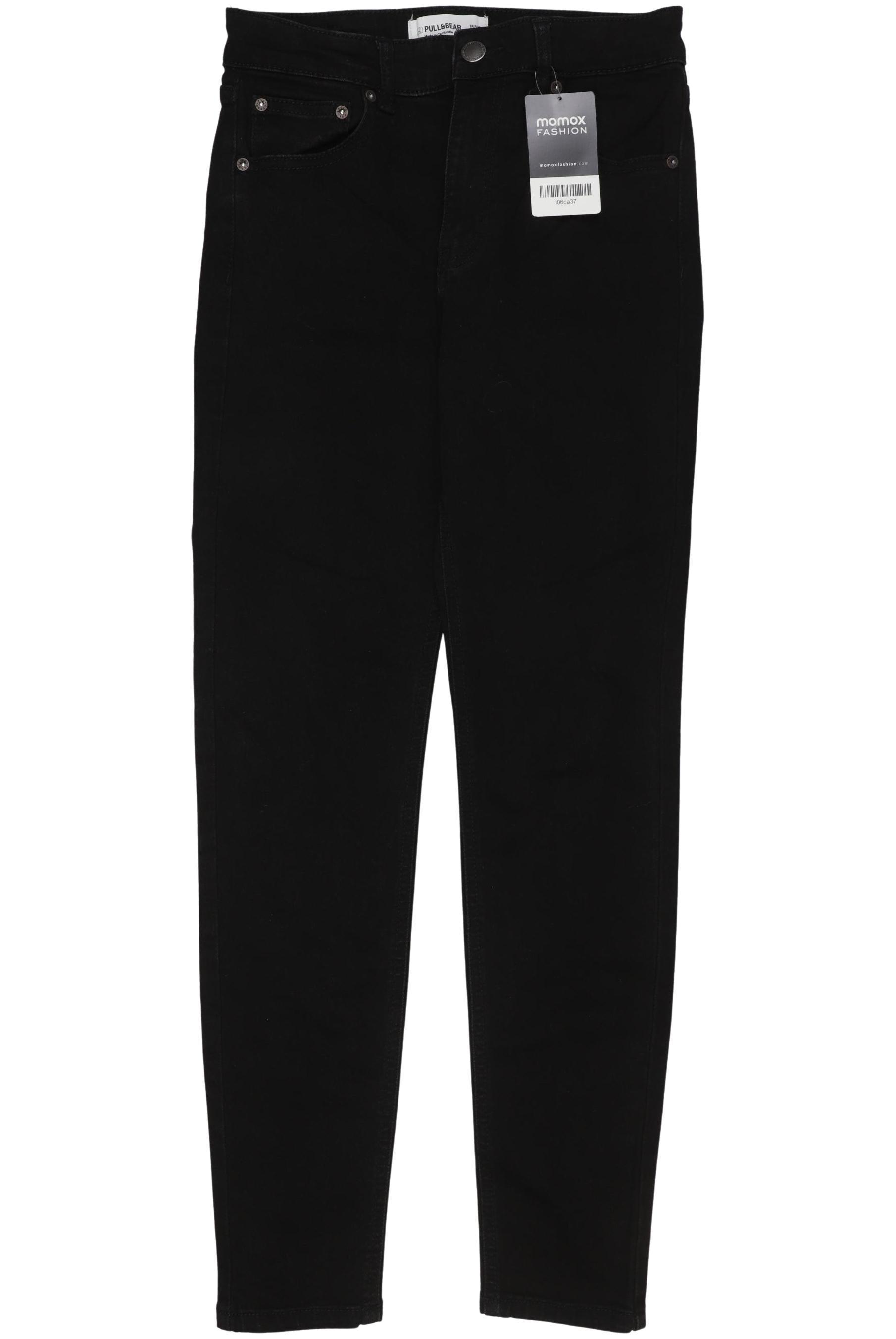 

Pull & Bear Damen Jeans, schwarz, Gr. 36