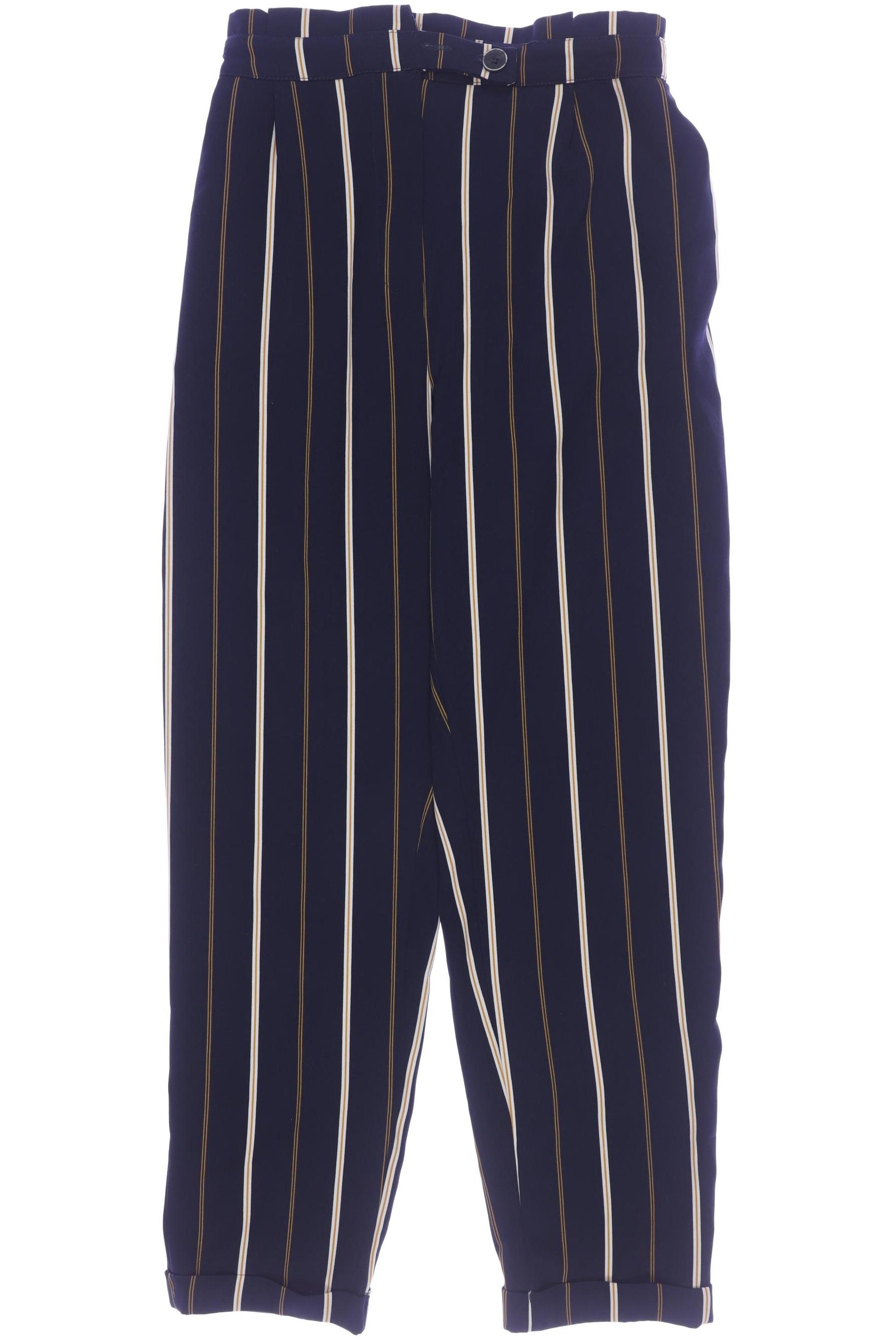 

Pull & Bear Damen Stoffhose, marineblau, Gr. 0