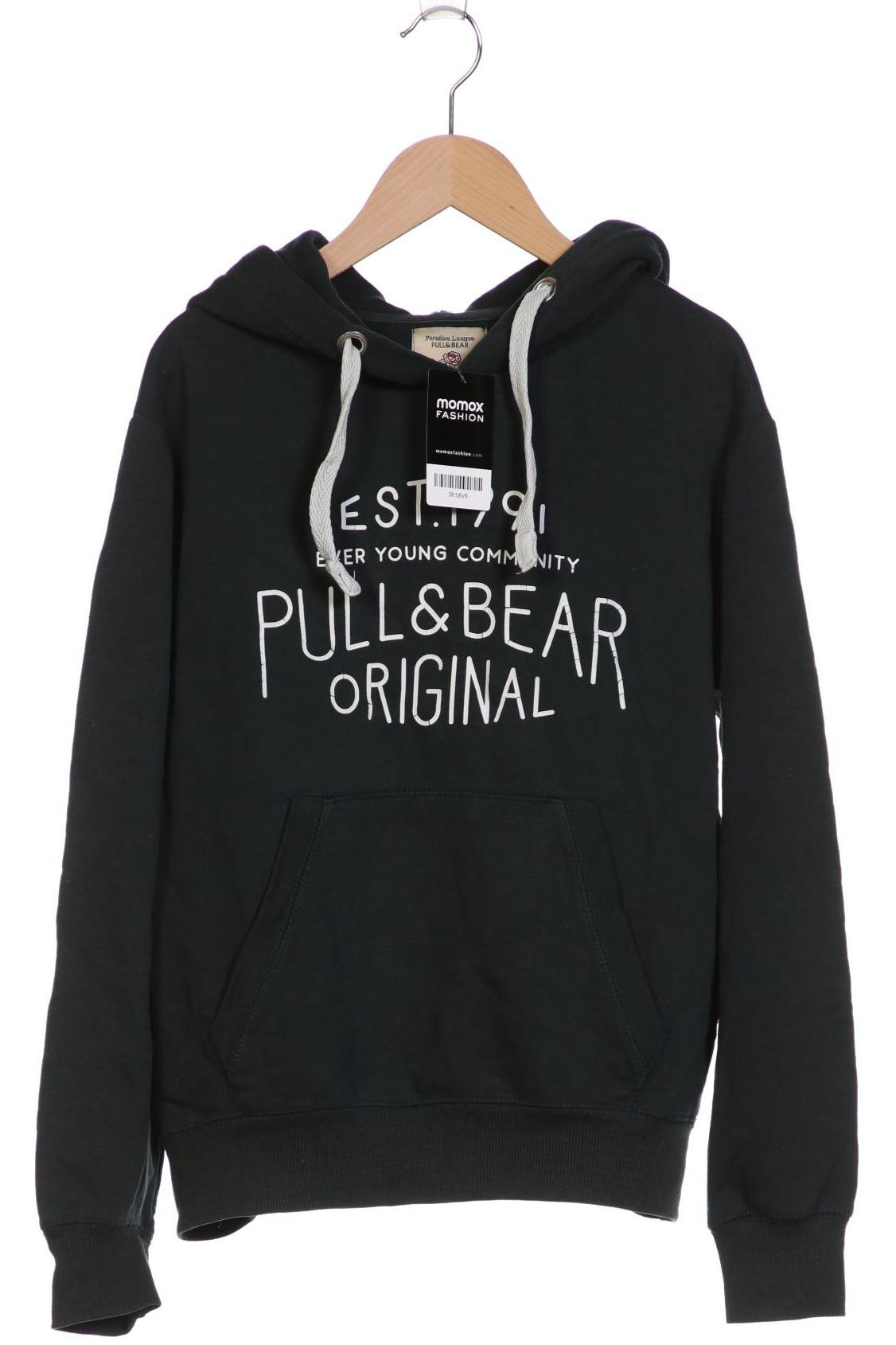 

Pull & Bear Damen Kapuzenpullover, grün, Gr. 36