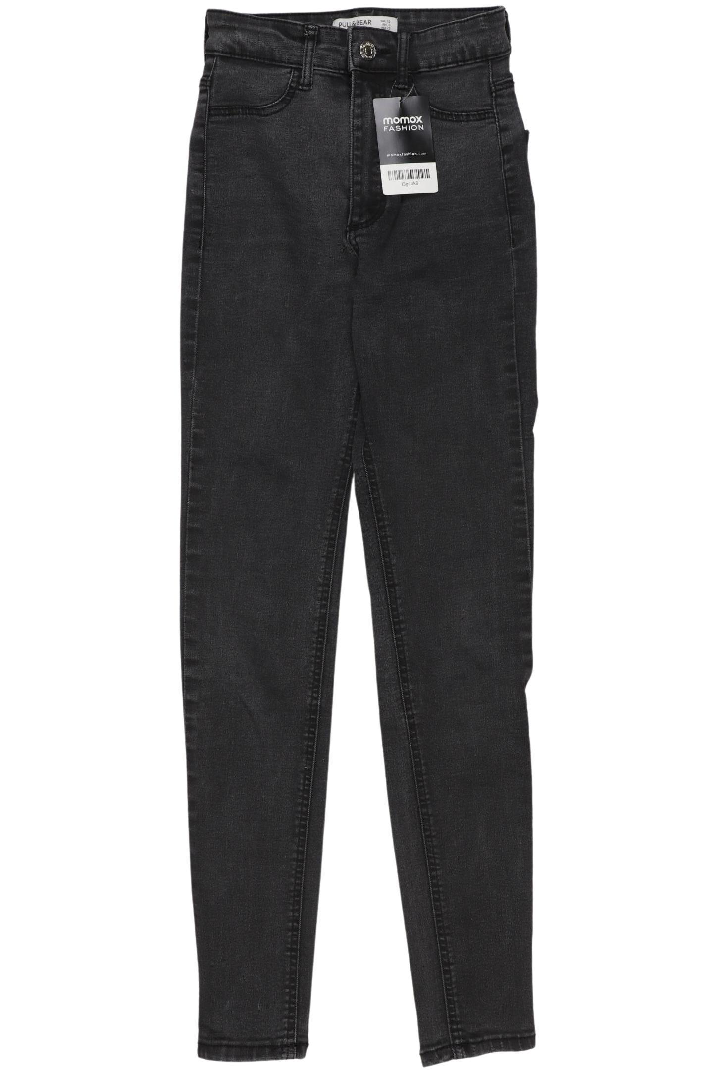 

Pull & Bear Damen Jeans, schwarz, Gr. 32
