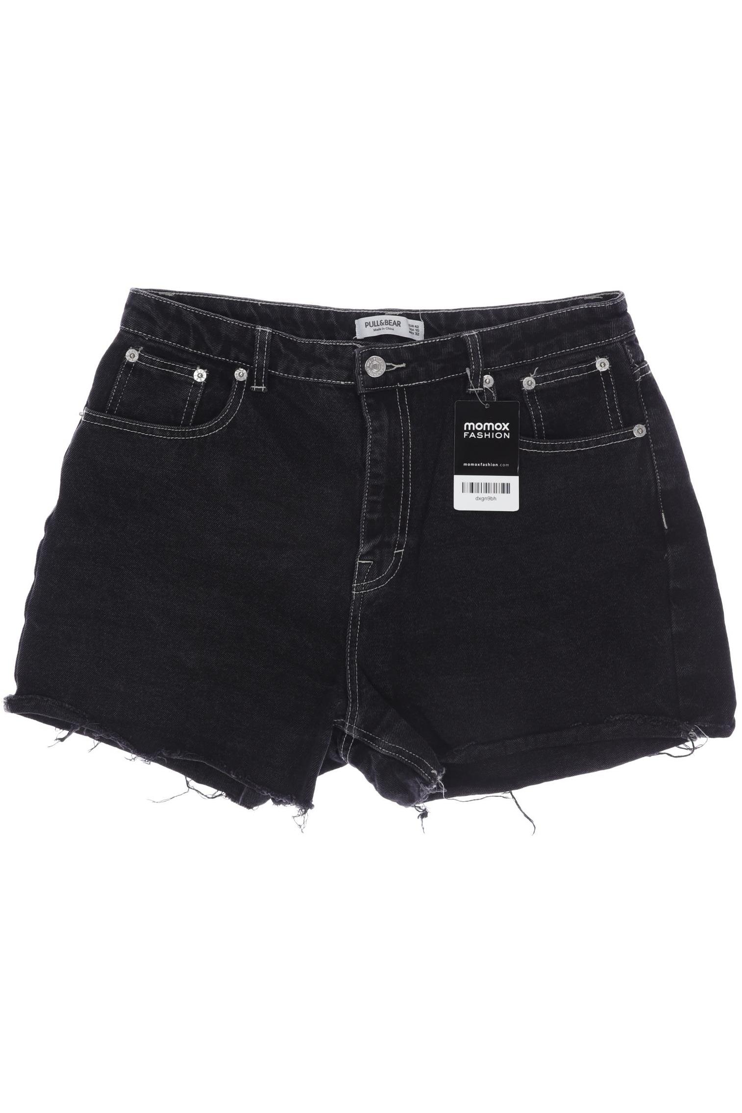 

Pull & Bear Damen Shorts, schwarz, Gr. 42