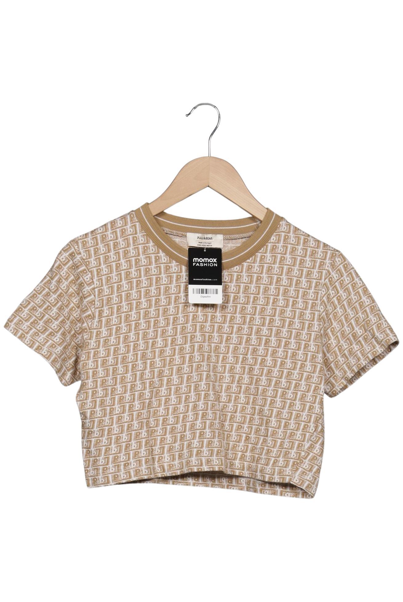 

Pull & Bear Damen T-Shirt, beige, Gr. 42