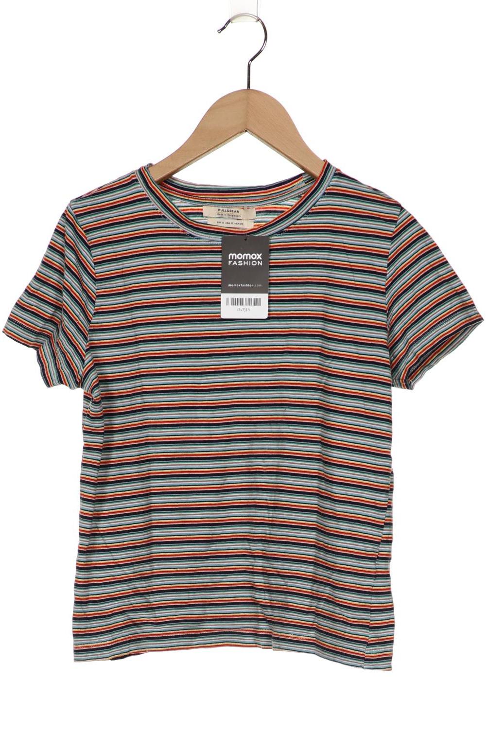 

Pull & Bear Damen T-Shirt, mehrfarbig, Gr. 36