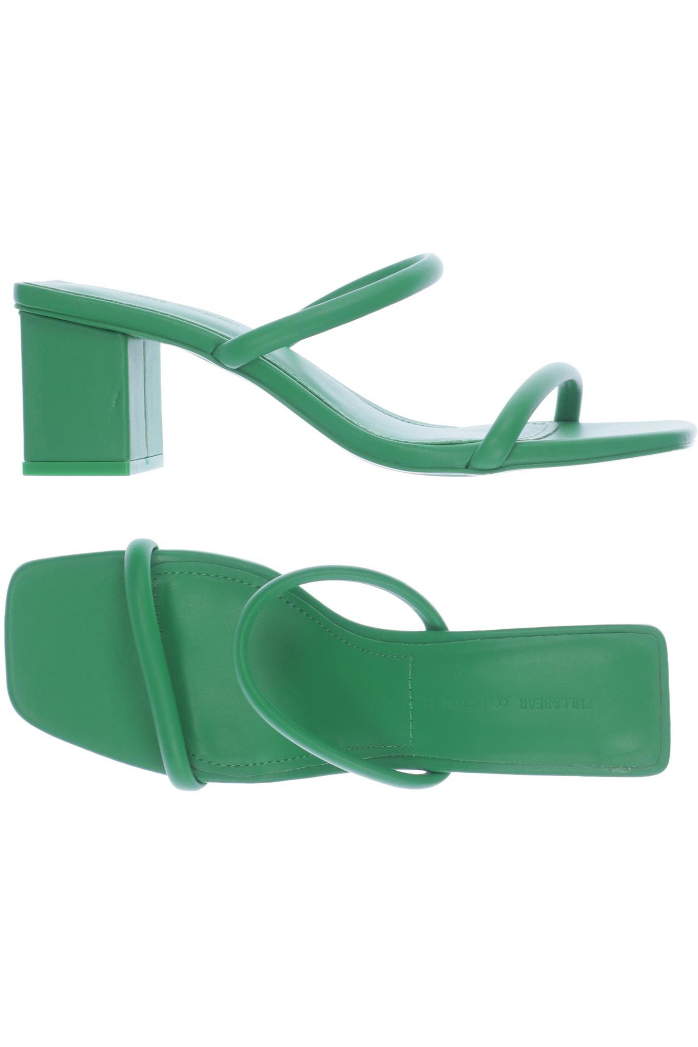 

Pull & Bear Damen Sandale, grün