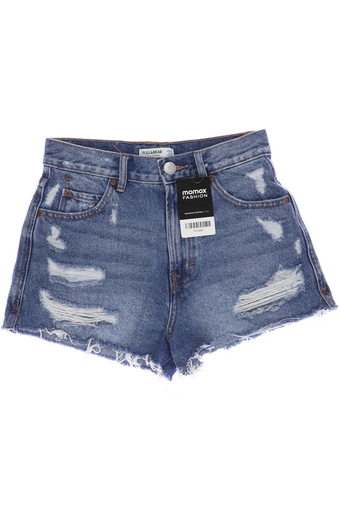 

Pull & Bear Damen Shorts, blau, Gr. 34