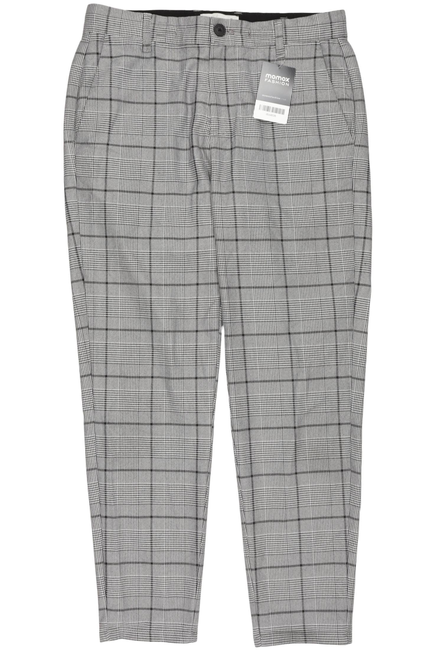 

Pull & Bear Damen Stoffhose, grau, Gr. 38