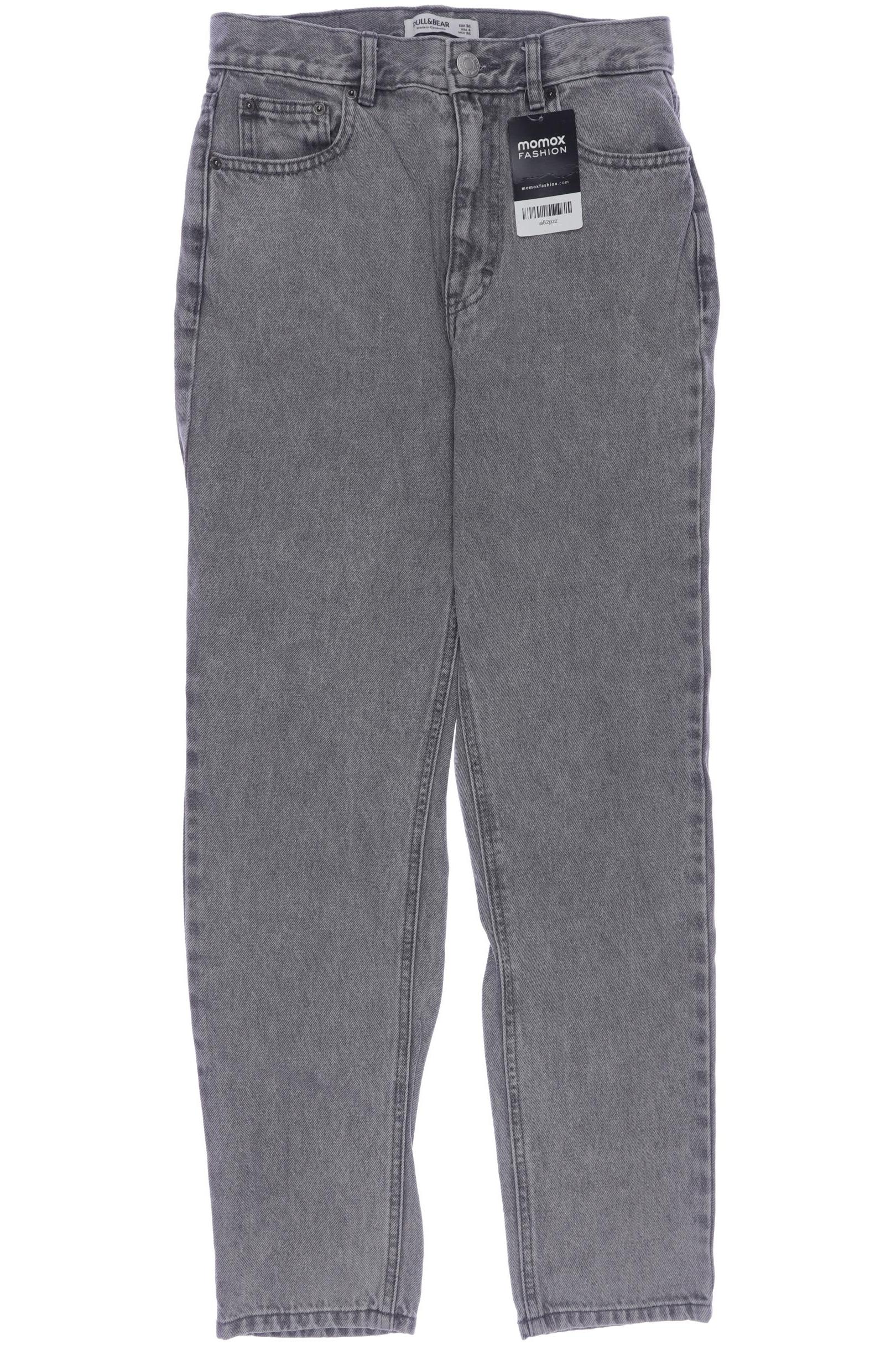

Pull & Bear Damen Jeans, grau, Gr. 36
