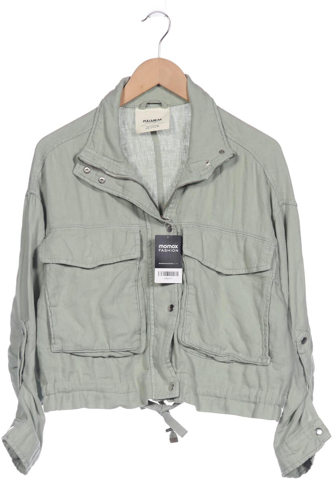 

Pull & Bear Damen Jacke, grün, Gr. 36