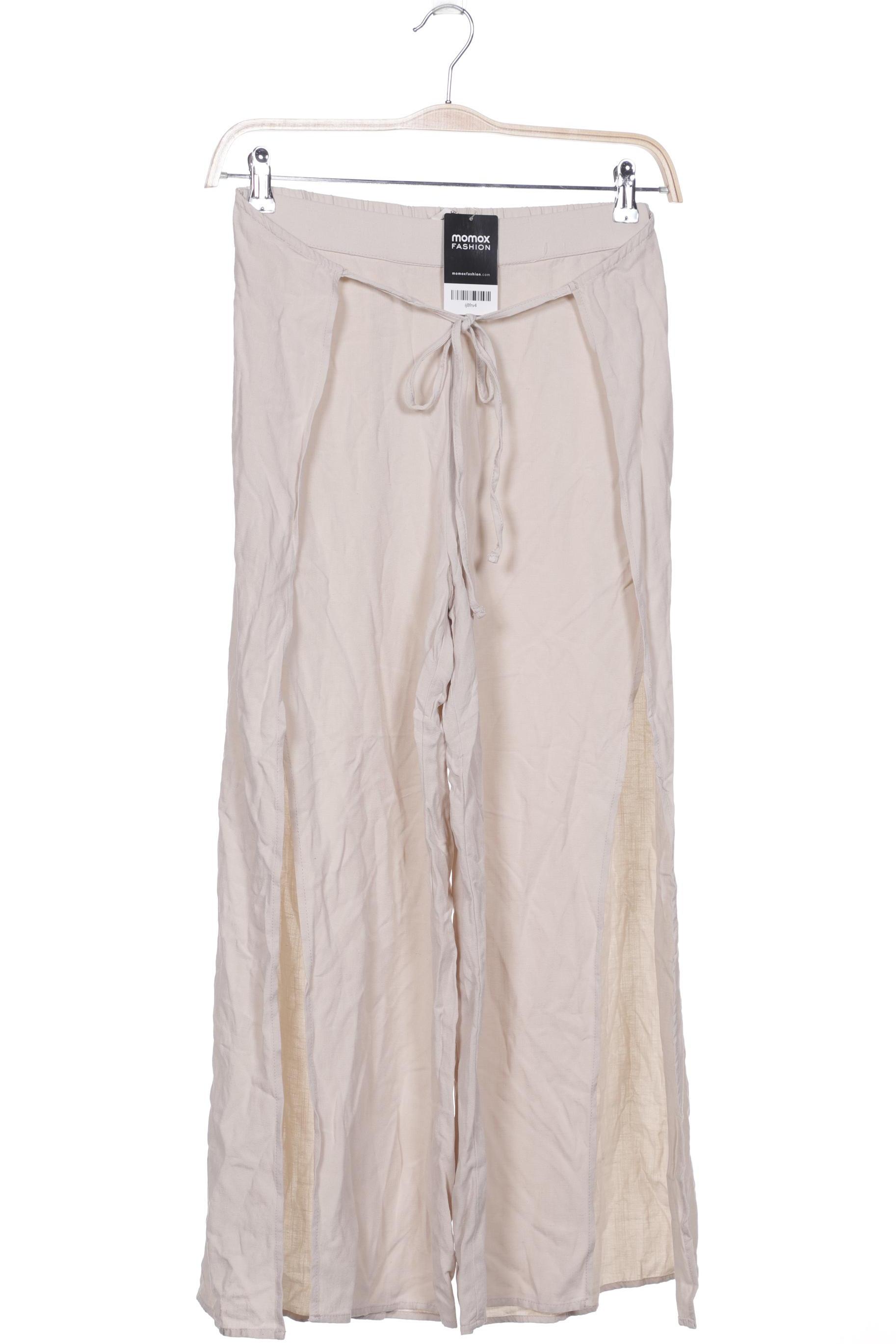 

Pull & Bear Damen Stoffhose, cremeweiß