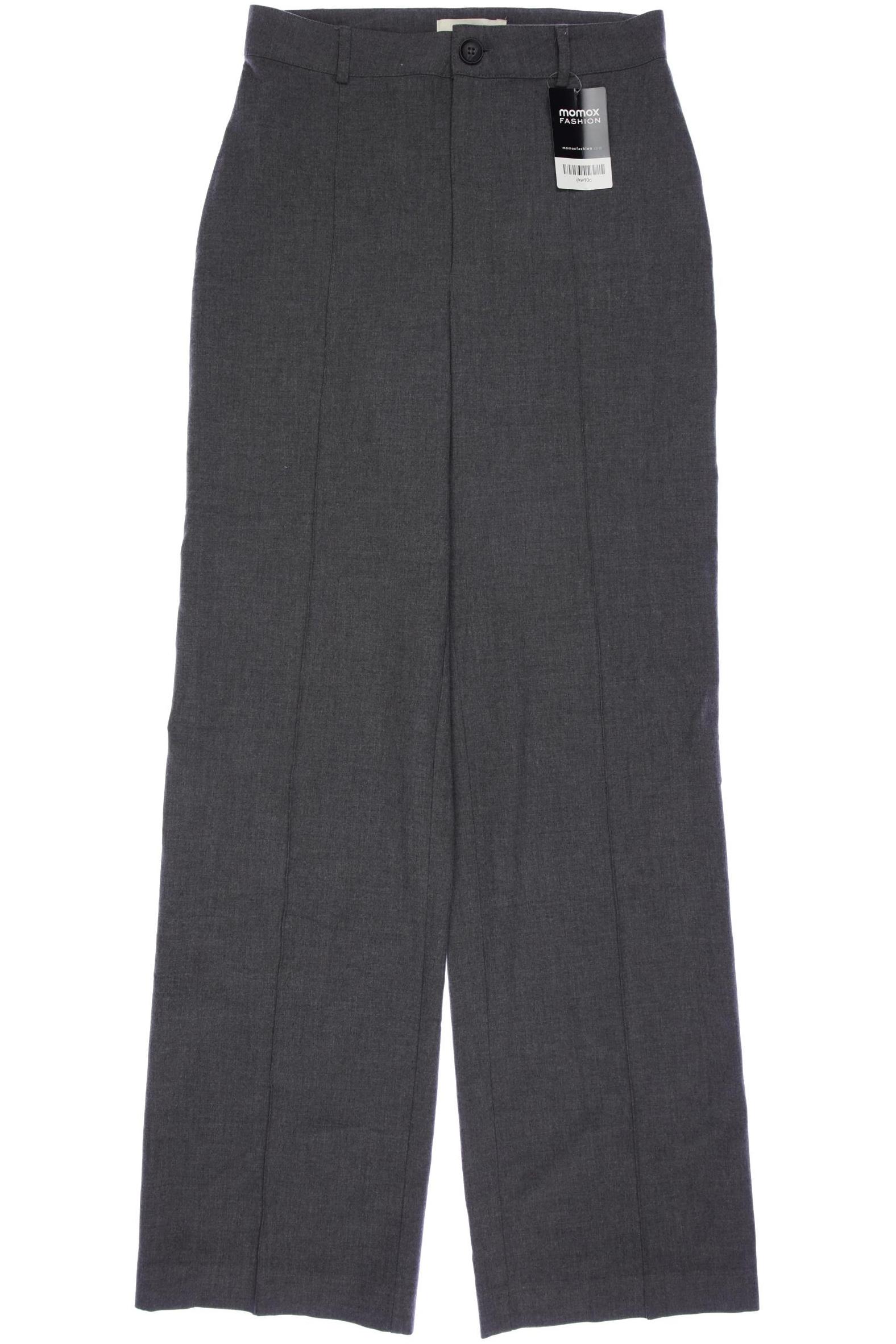

Pull & Bear Damen Stoffhose, grau, Gr. 0