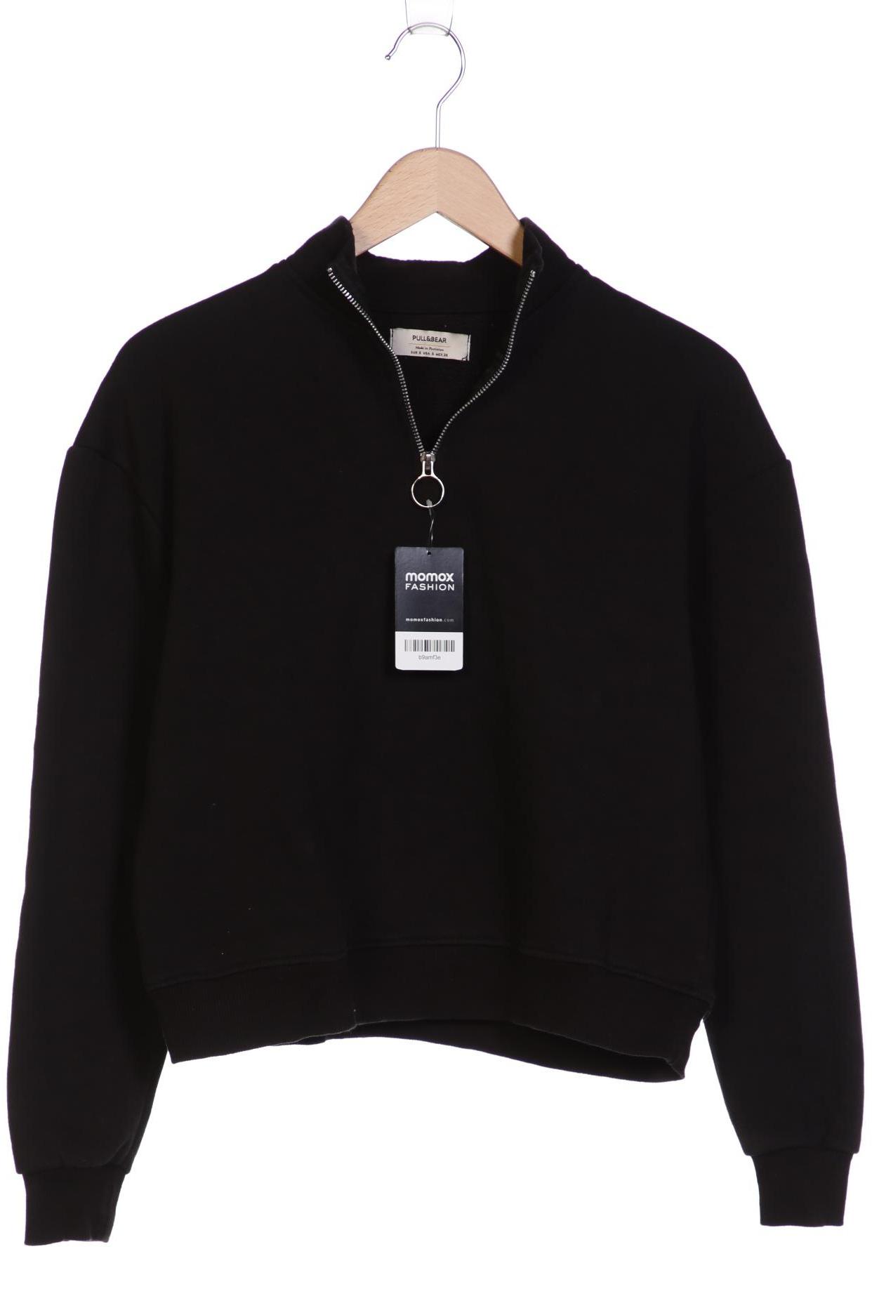 

Pull & Bear Damen Sweatshirt, schwarz