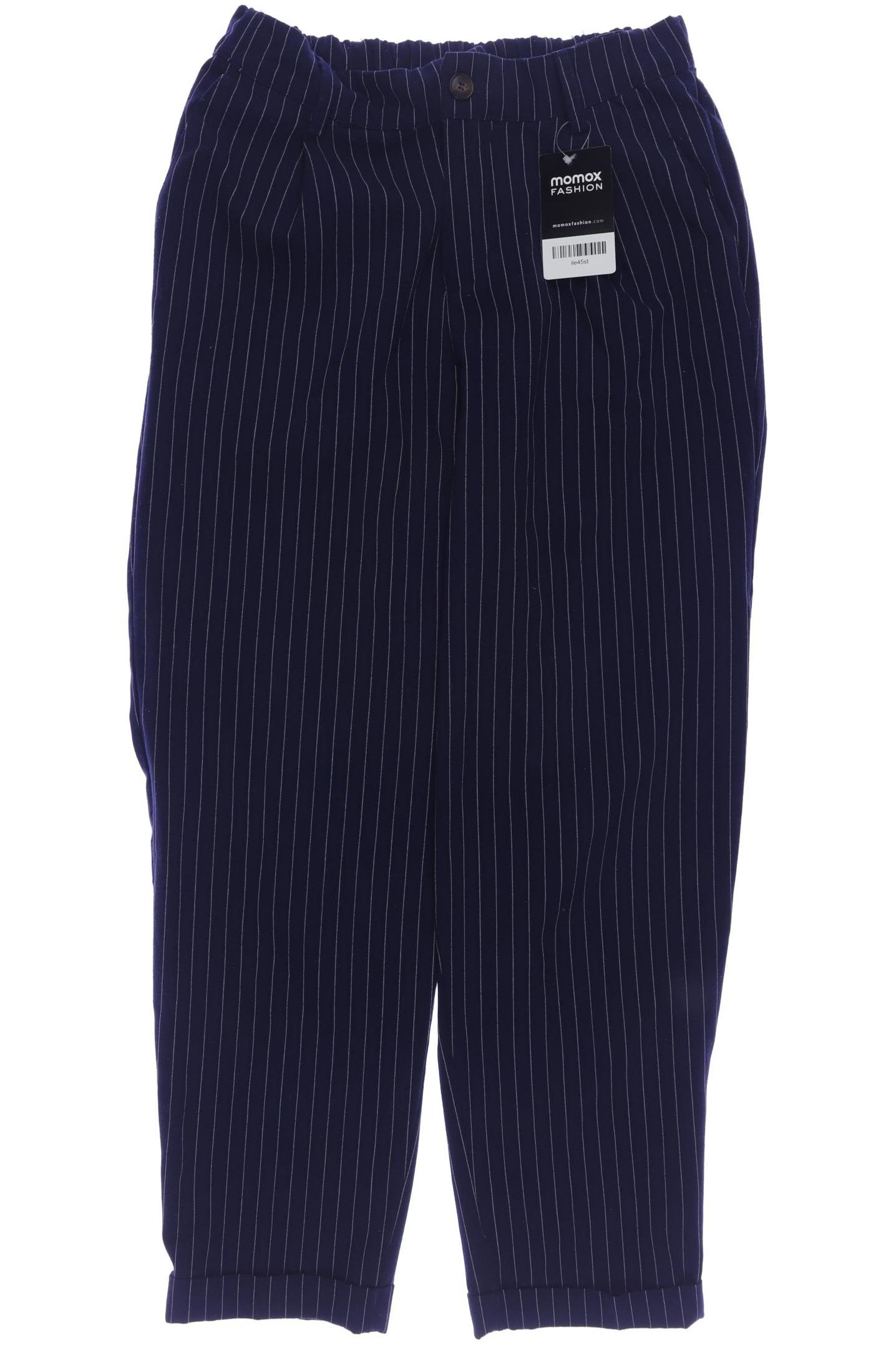 

Pull & Bear Damen Stoffhose, marineblau, Gr. 0