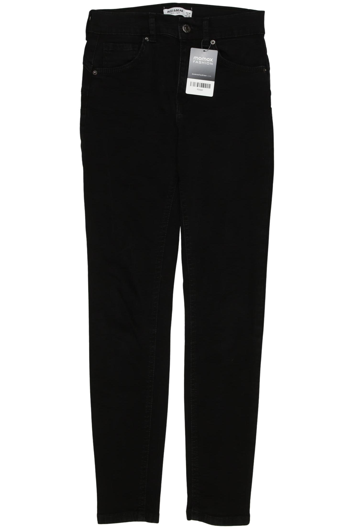 

Pull & Bear Damen Jeans, schwarz, Gr. 36