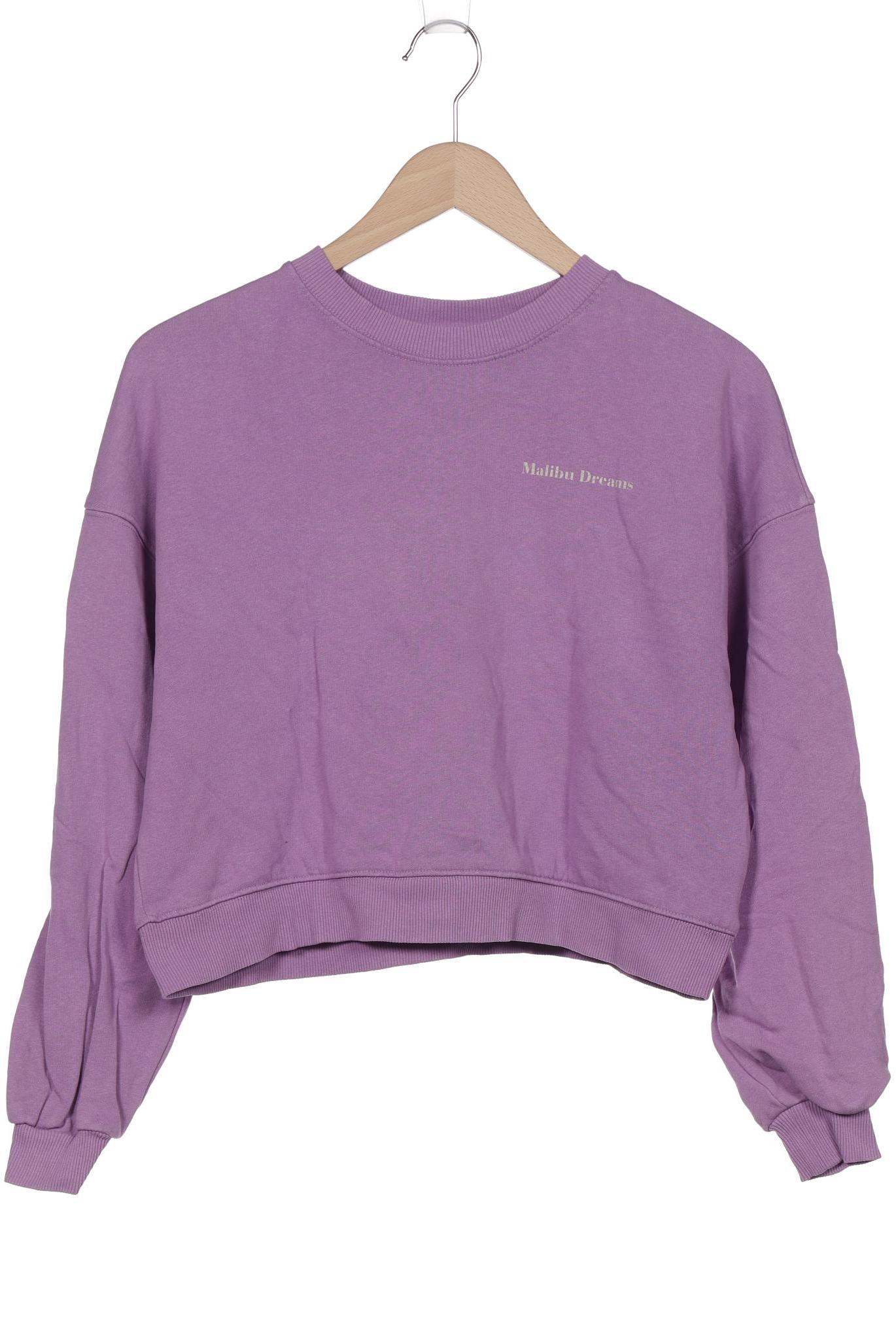 

Pull & Bear Damen Sweatshirt, flieder