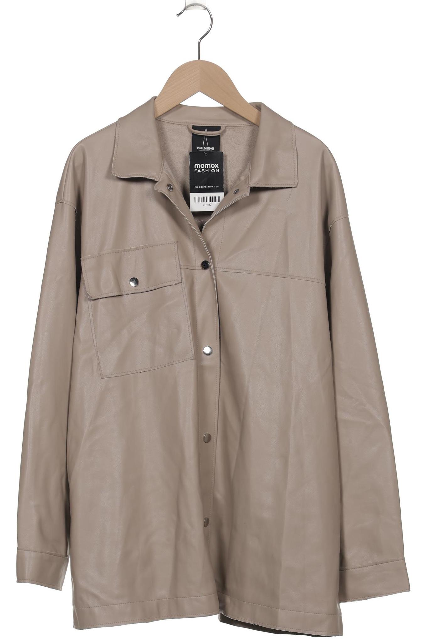 

Pull & Bear Damen Jacke, beige, Gr. 38