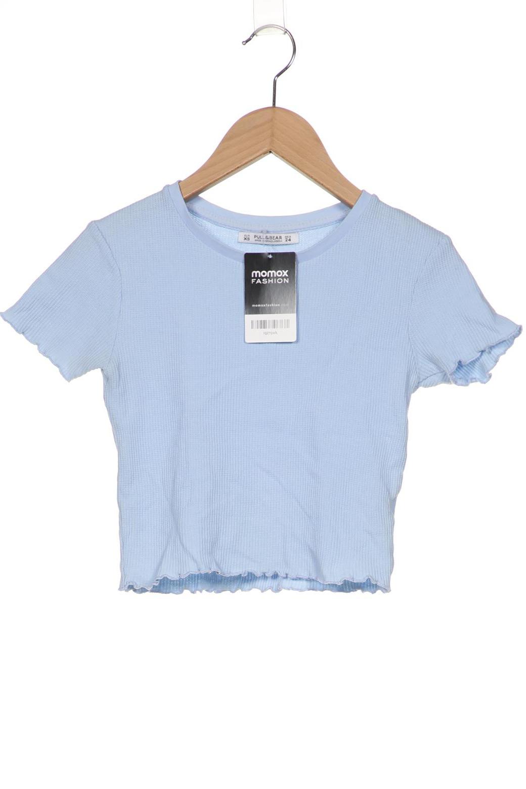 

Pull & Bear Damen T-Shirt, hellblau