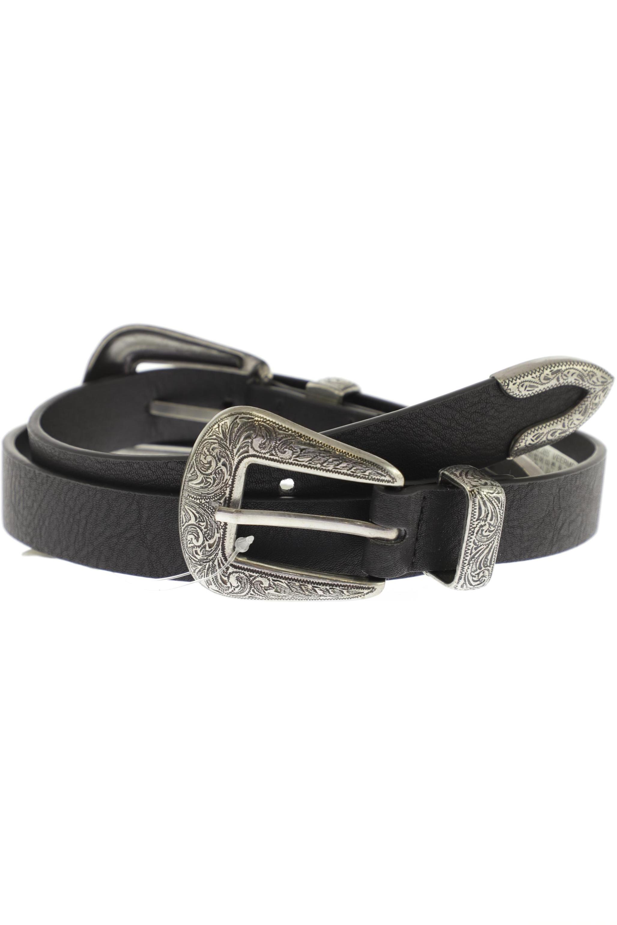 

Pull & Bear Damen Gürtel, schwarz, Gr. 75