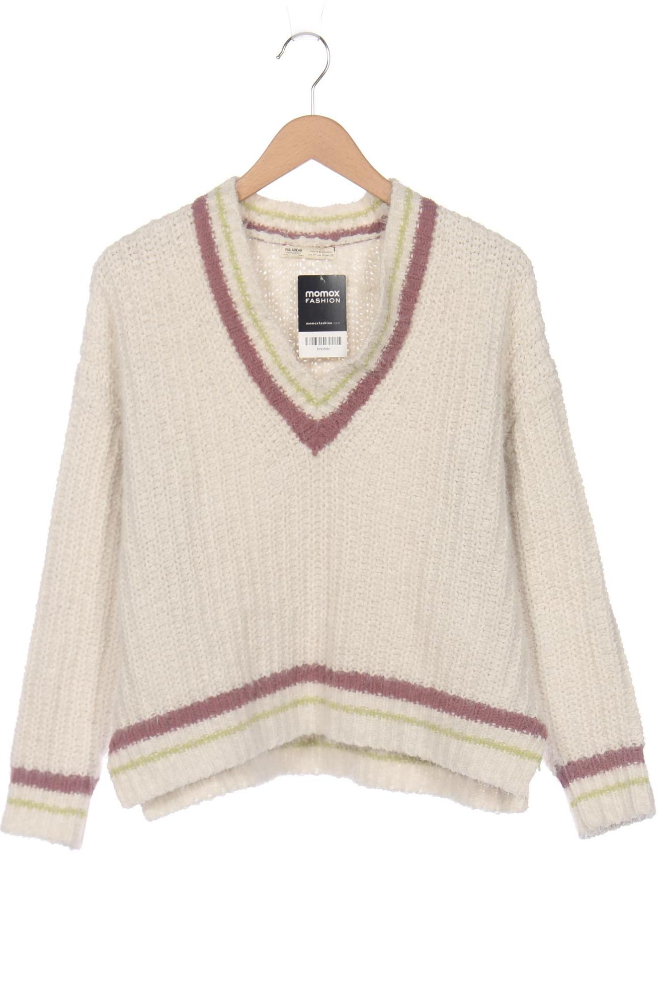 

Pull & Bear Damen Pullover, cremeweiß, Gr. 38