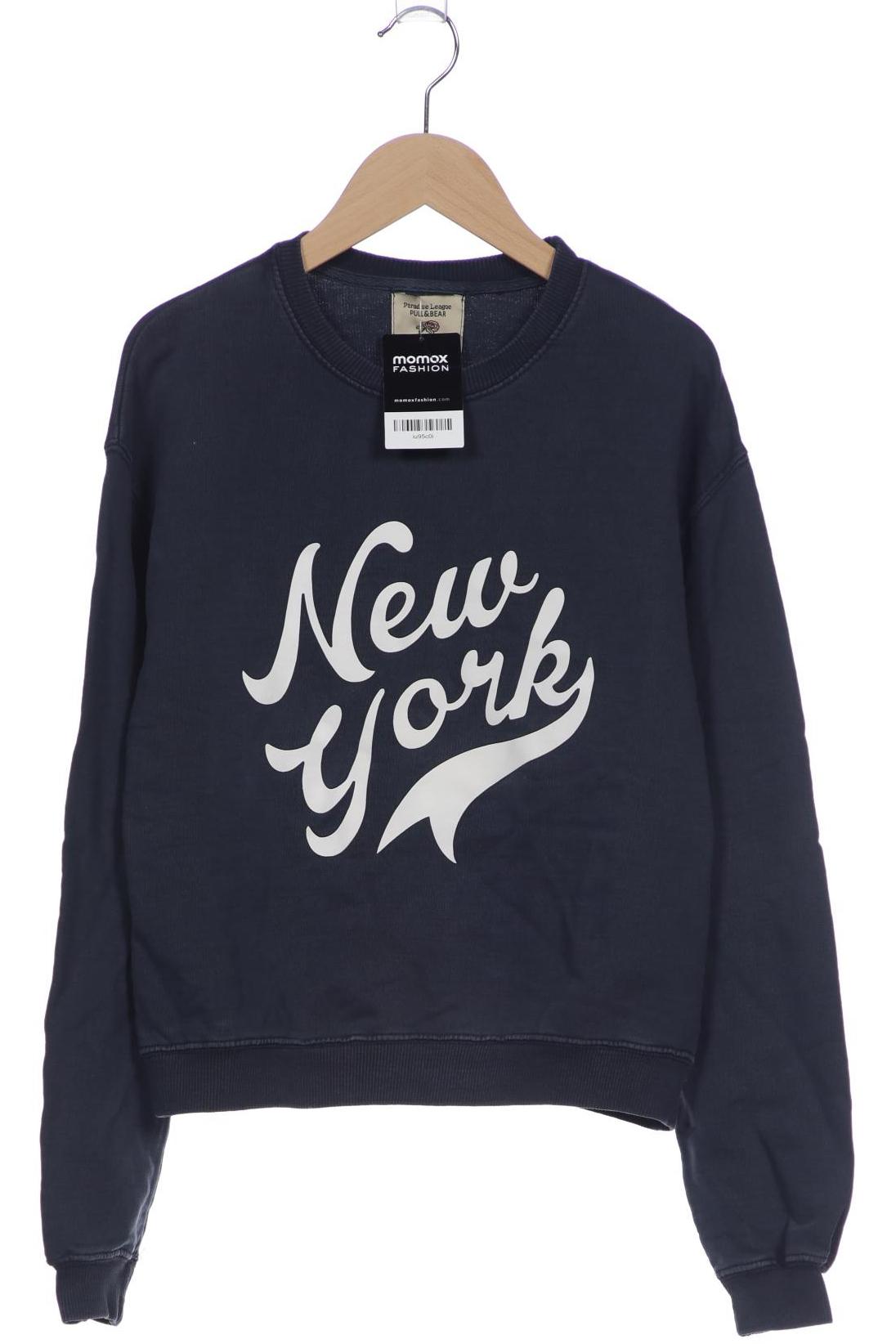 

Pull & Bear Damen Sweatshirt, marineblau, Gr. 36