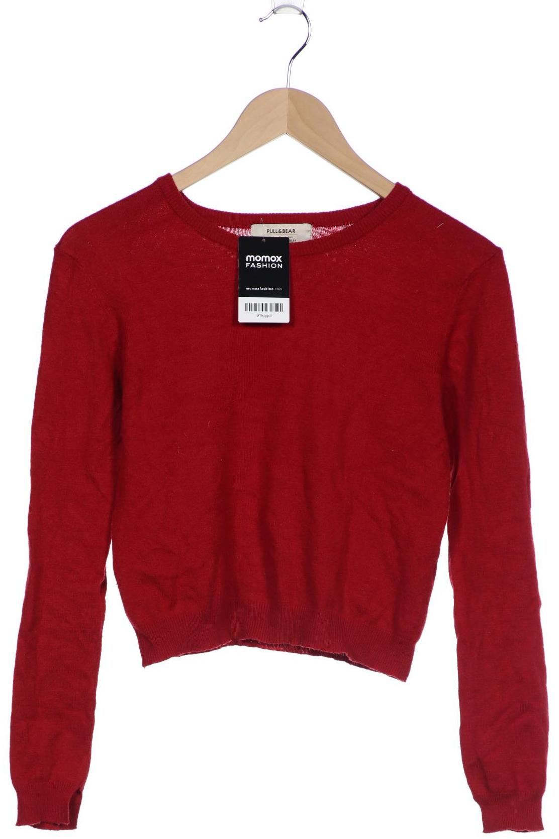 

Pull & Bear Damen Pullover, rot, Gr. 38