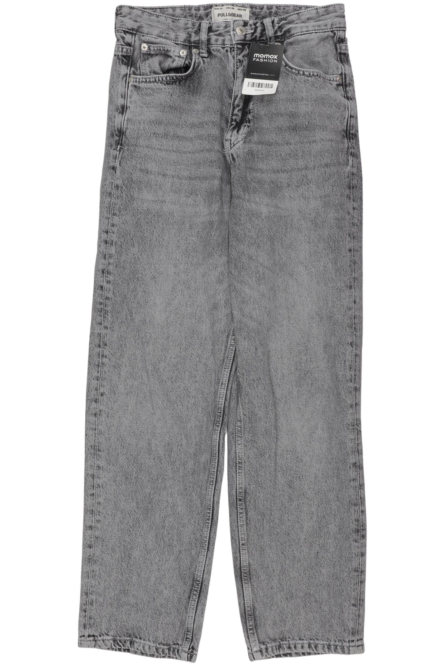 

Pull & Bear Damen Jeans, grau, Gr. 34