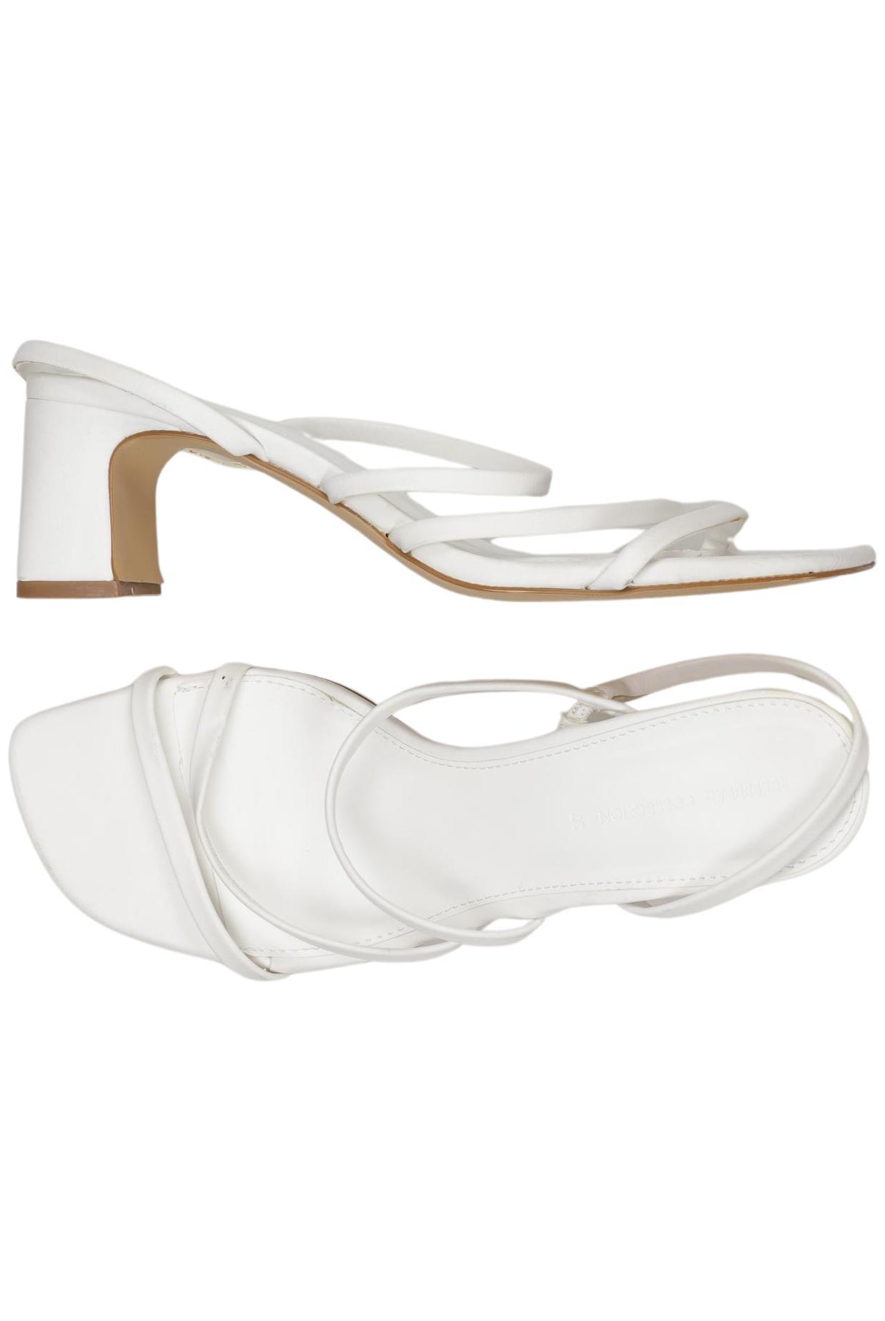 

Pull & Bear Damen Sandale, weiß, Gr. 37