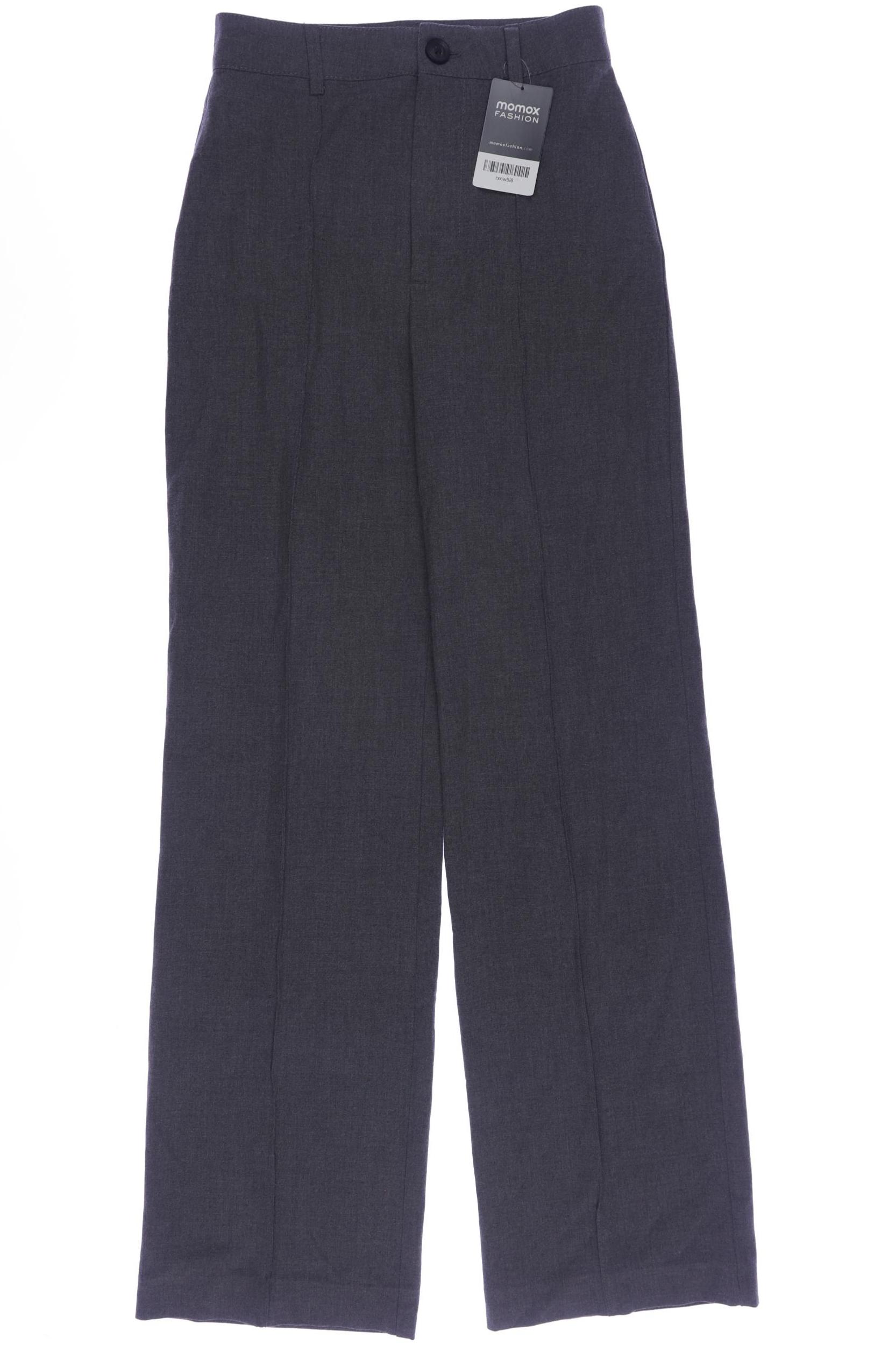 

Pull & Bear Damen Stoffhose, grau, Gr. 0