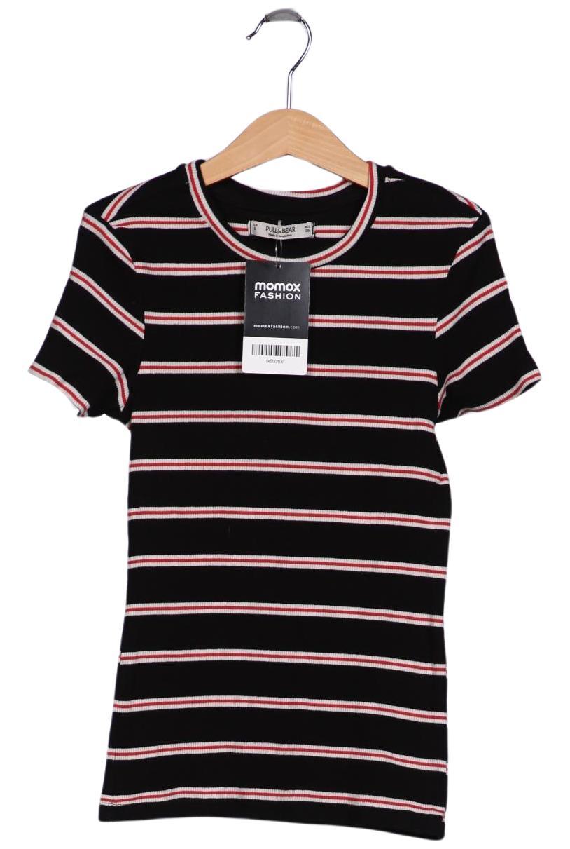 

Pull & Bear Damen T-Shirt, schwarz, Gr. 36