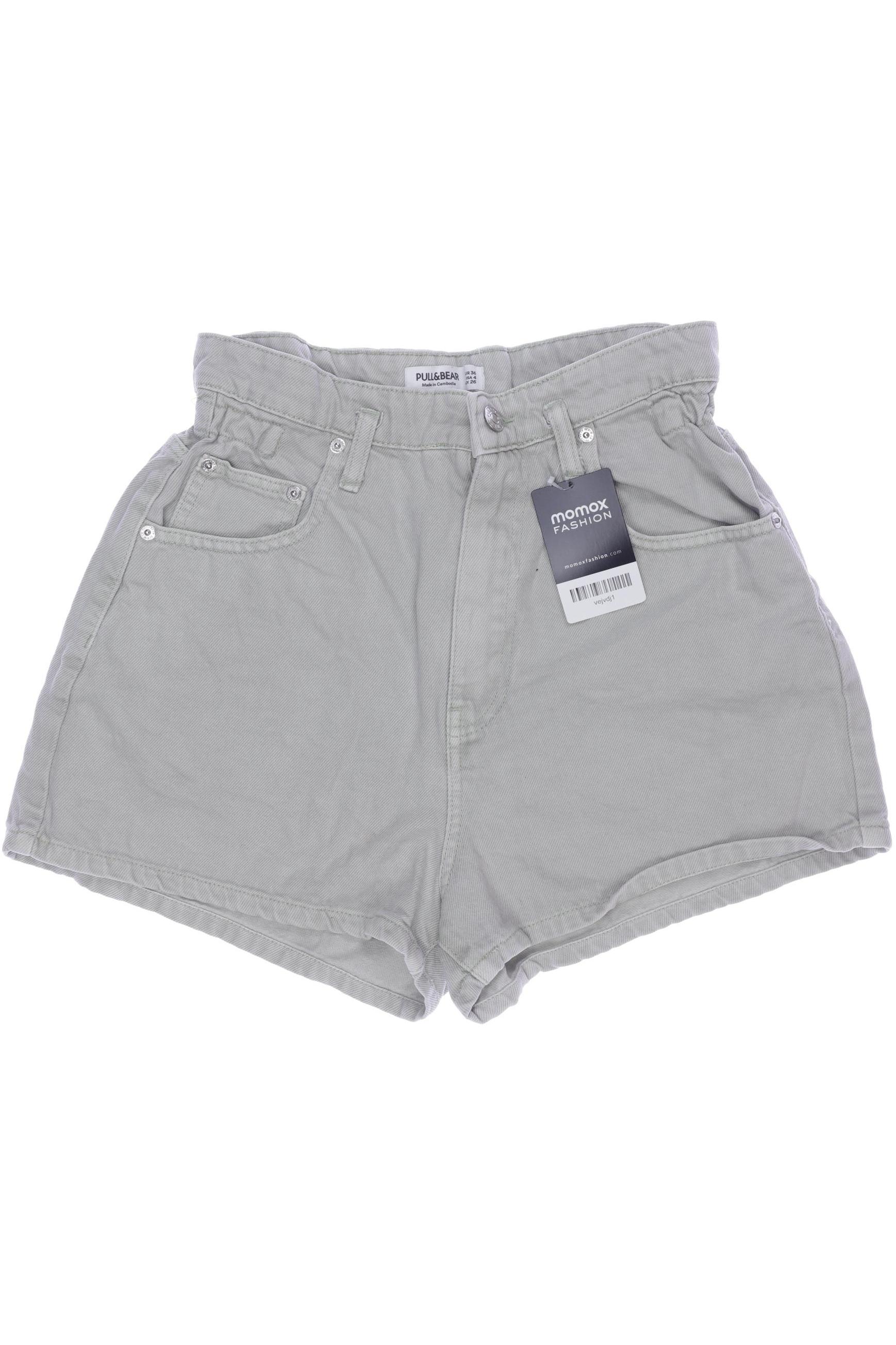 

Pull & Bear Damen Shorts, hellgrün, Gr. 36