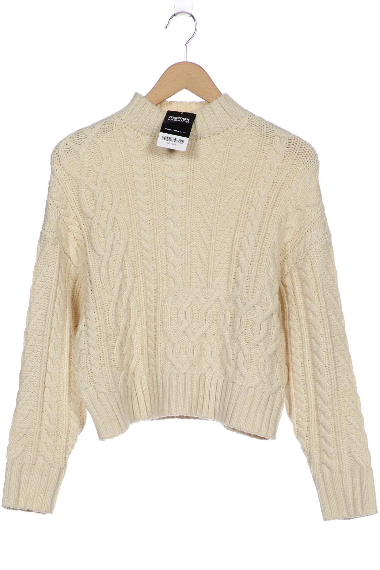 

Pull & Bear Damen Pullover, cremeweiß, Gr. 34